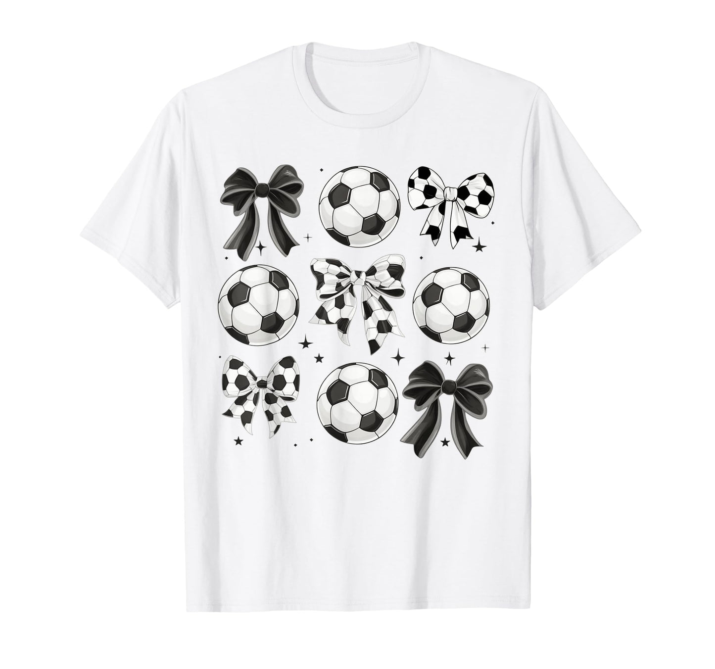 Soccer Coquette Mom Preppy Soccer T-Shirt - Aesthetic Graphic Men Women - T-Shirt, Sweatshirt, Hoodie