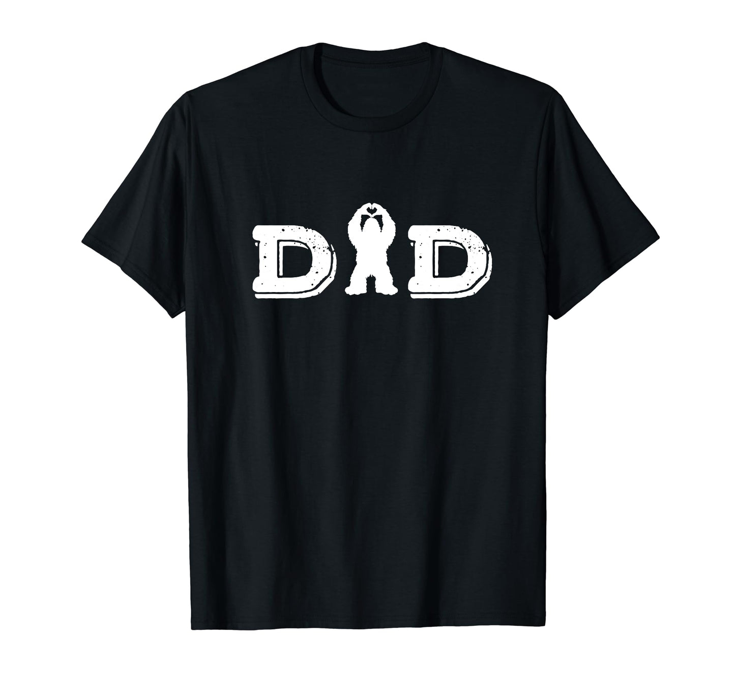 Funny Fathers Day Bigfoot Dad Legendary T-Shirt - Custom Art Print Unisex - T-Shirt, Sweatshirt, Hoodie
