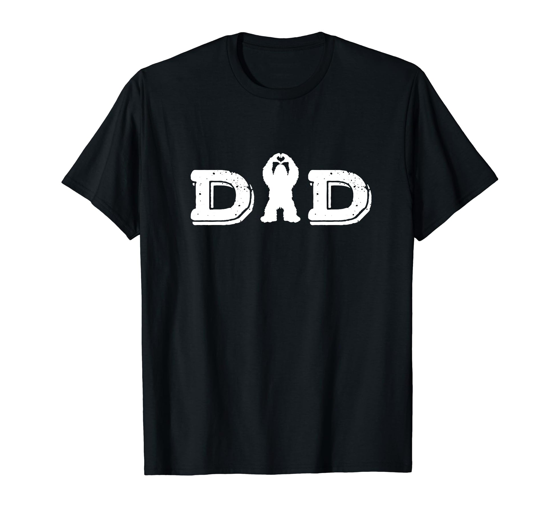 Funny Fathers Day Bigfoot Dad Legendary T-Shirt - Custom Art Print Unisex - T-Shirt, Sweatshirt, Hoodie