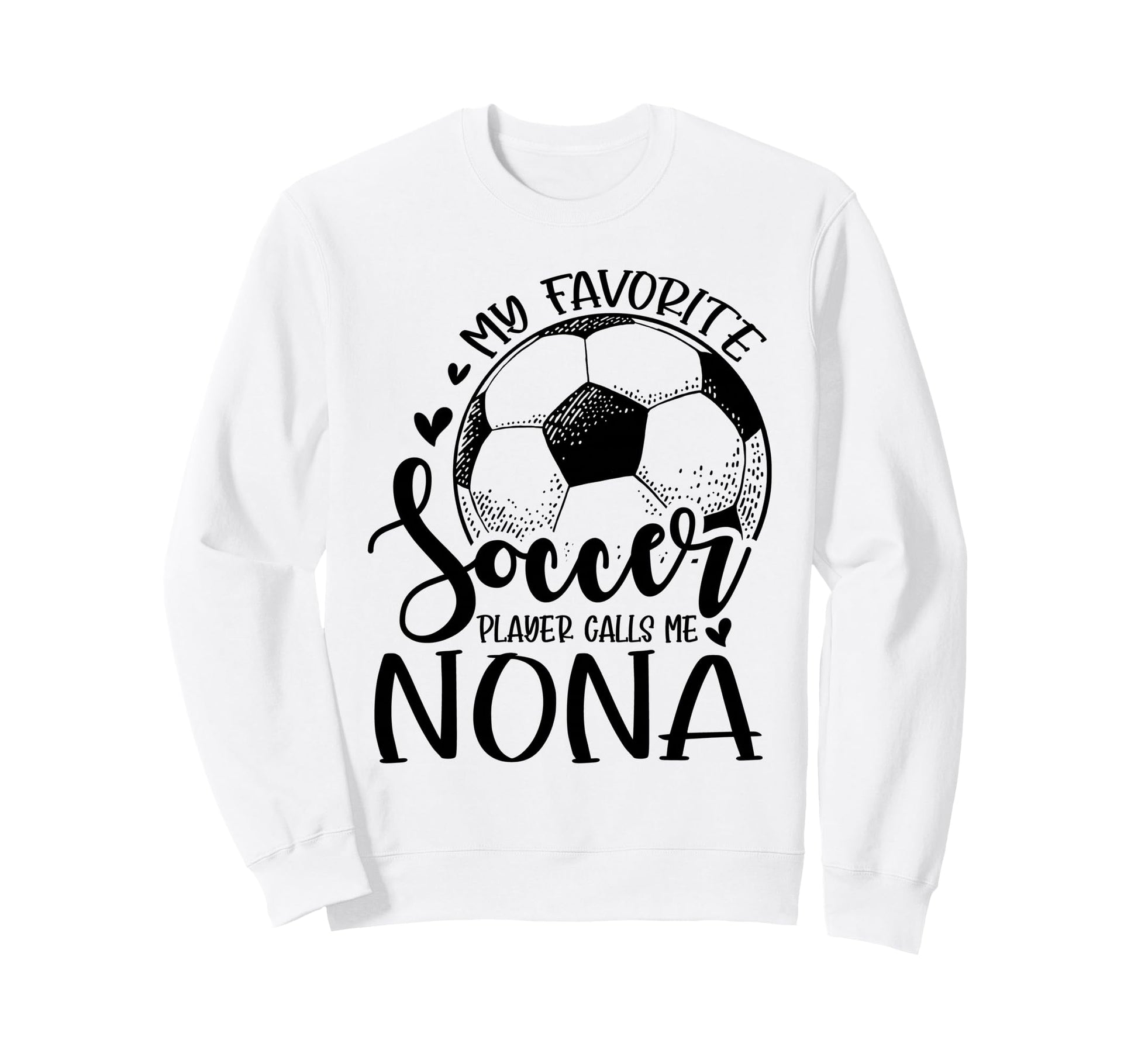 My Favorite Soccer Player Calls Sweatshirt - Minimalist Print for Adults - T-Shirt, Sweatshirt, Hoodie