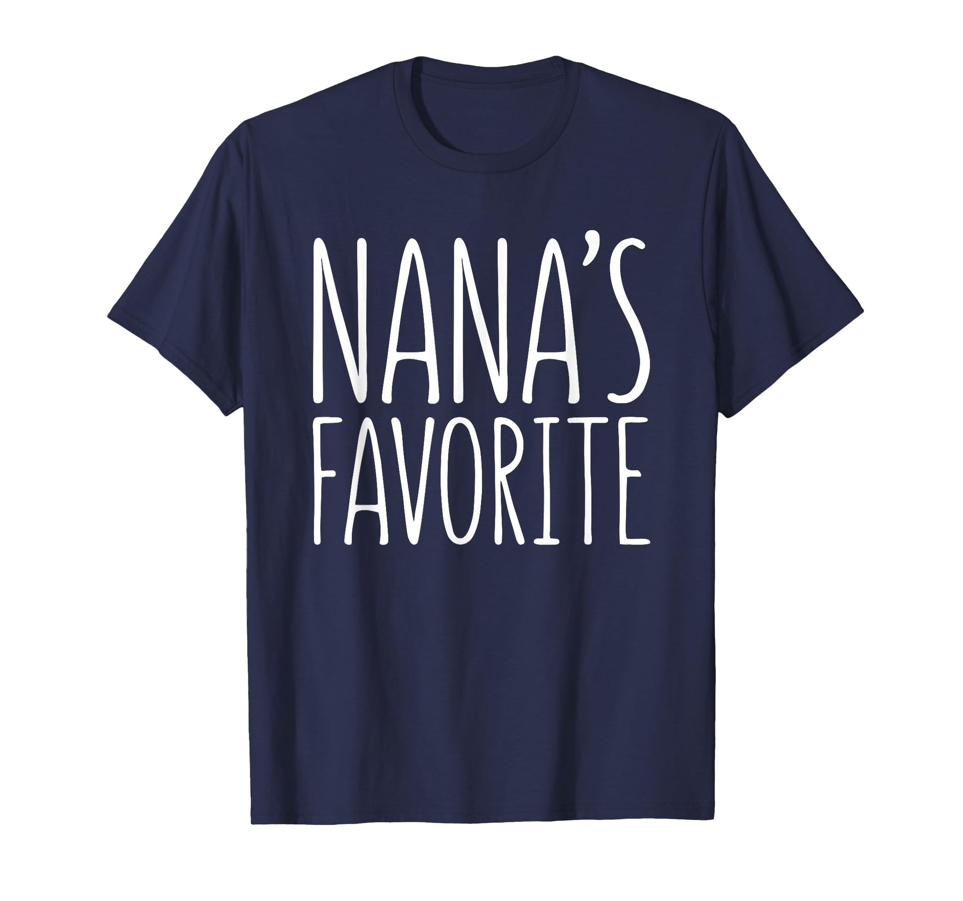 Nanas Favorite Grandchild Grandson T-Shirt - Graphic Print Men Women - T-Shirt, Sweatshirt, Hoodie