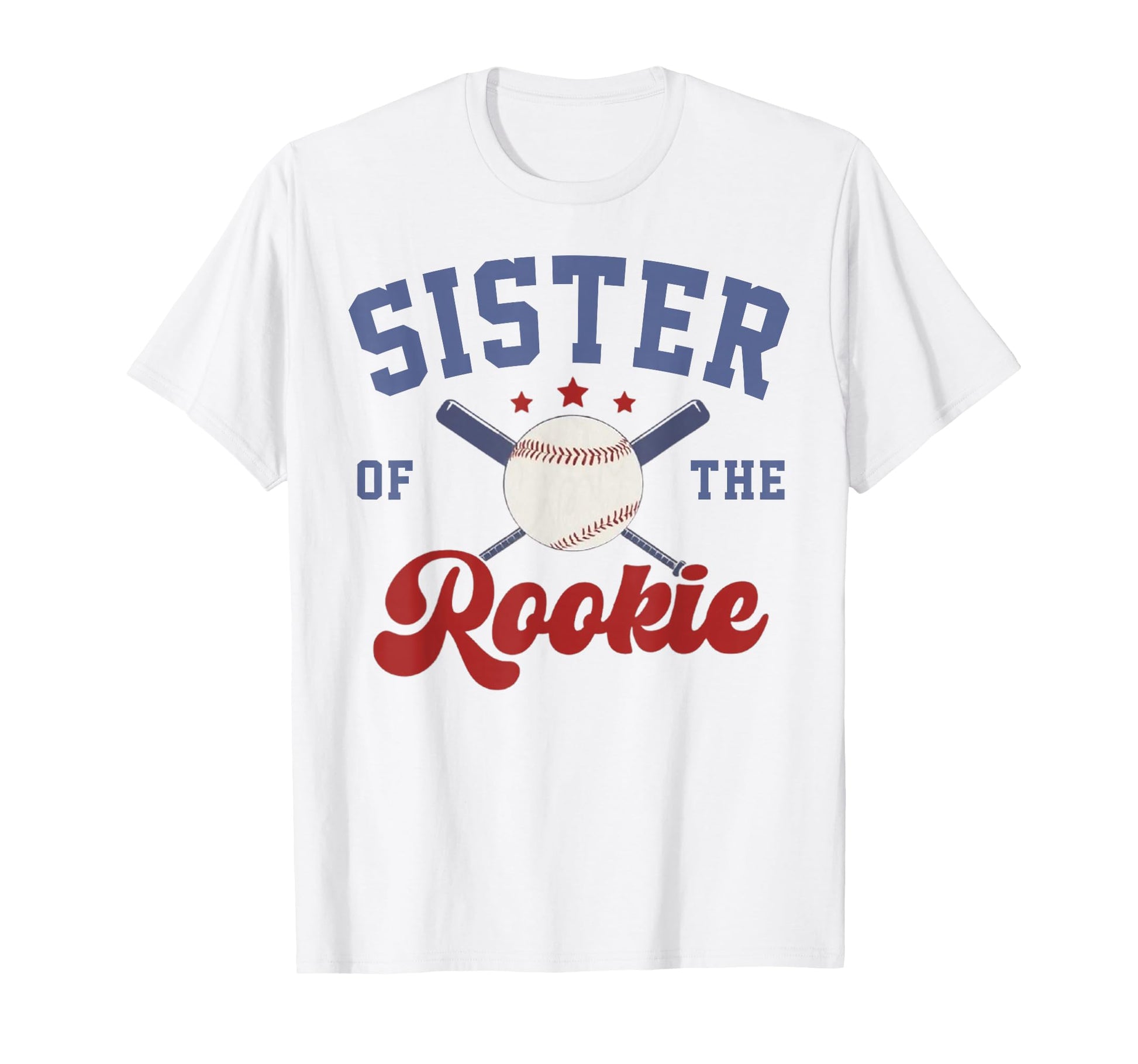 Sister Rookie 1St Birthday Baseball T-Shirt - Minimalist Print Men Women - T-Shirt, Sweatshirt, Hoodie
