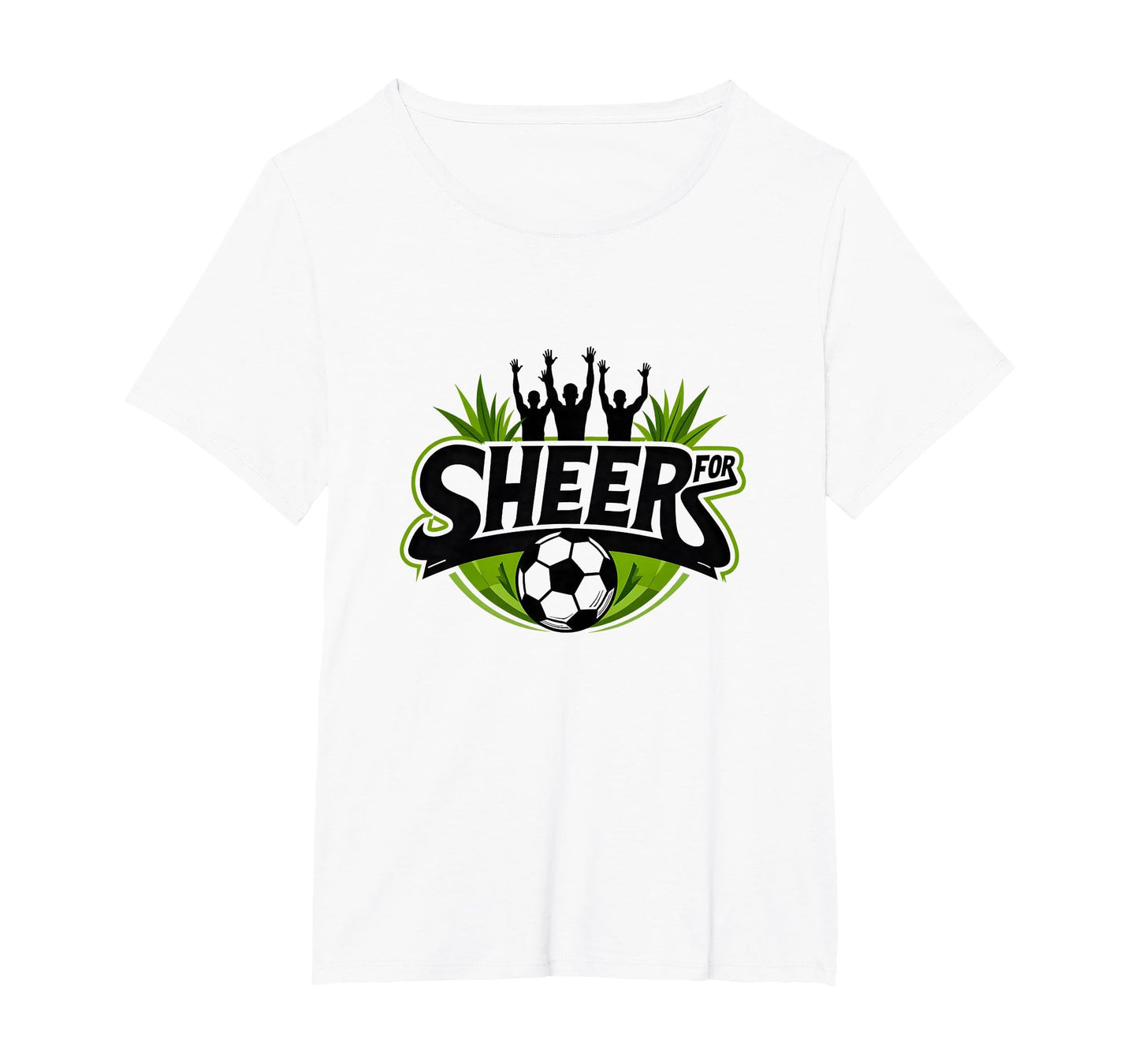 Sheer Soccer Fans Passionate Cheering T-Shirt - Novelty Apparel Men Women - T-Shirt, Sweatshirt, Hoodie