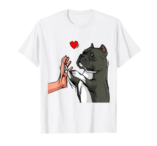 American Bully Love Dogs Mum And T-Shirt - Streetwear Style for Adults - T-Shirt, Sweatshirt, Hoodie