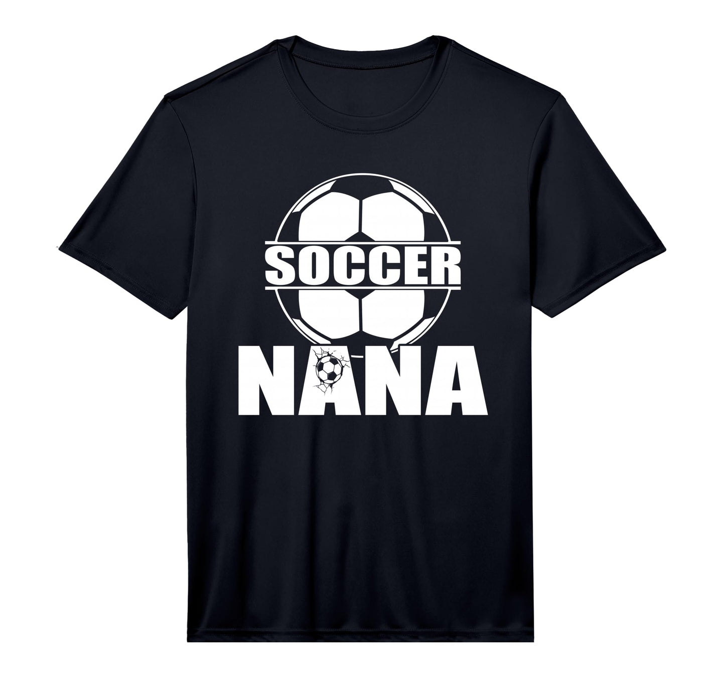 Mens Funny Soccer Nana Soccer Grandma T-Shirt - Minimalist Print Unisex - T-Shirt, Sweatshirt, Hoodie