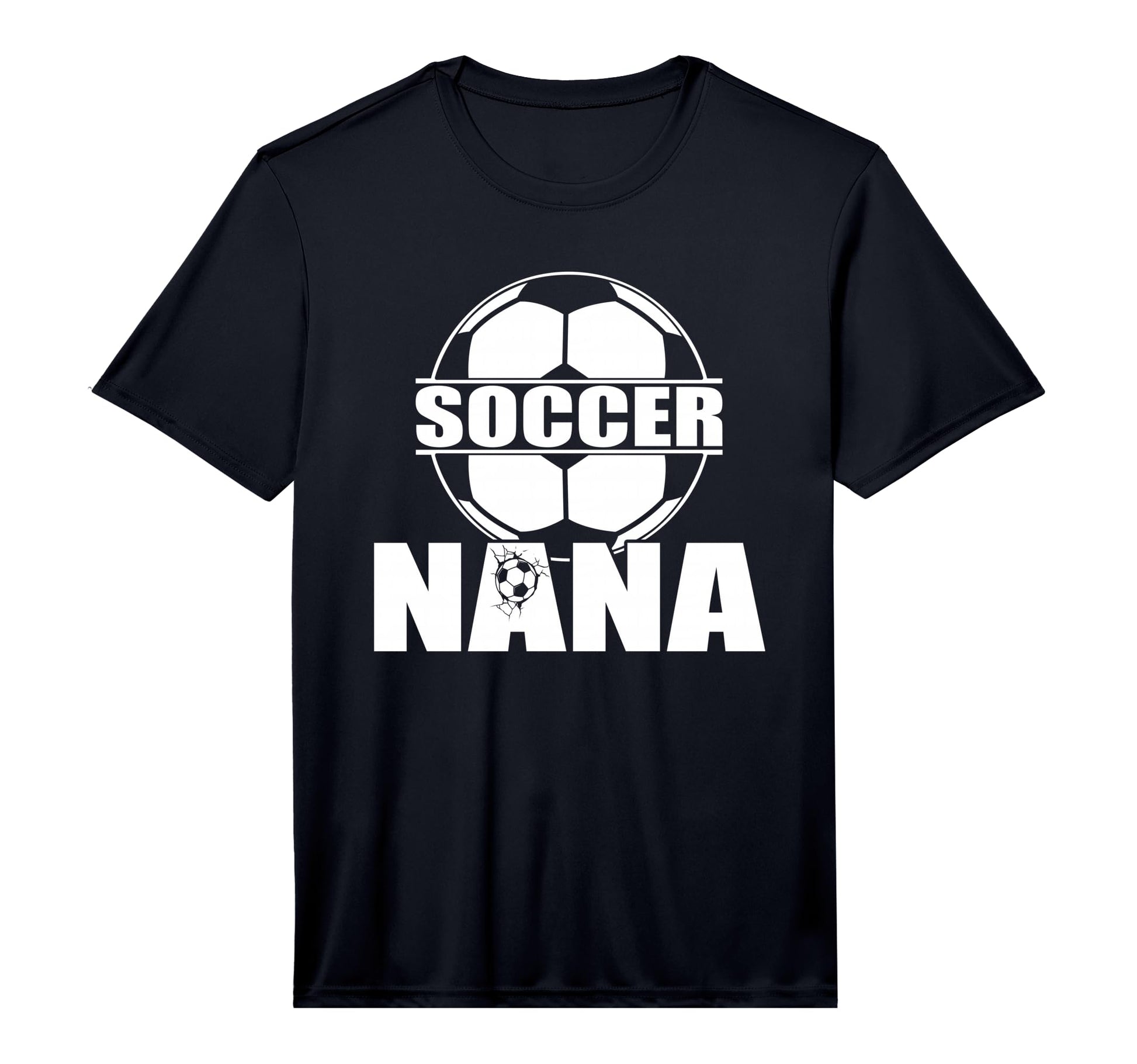 Mens Funny Soccer Nana Soccer Grandma T-Shirt - Minimalist Print Unisex - T-Shirt, Sweatshirt, Hoodie