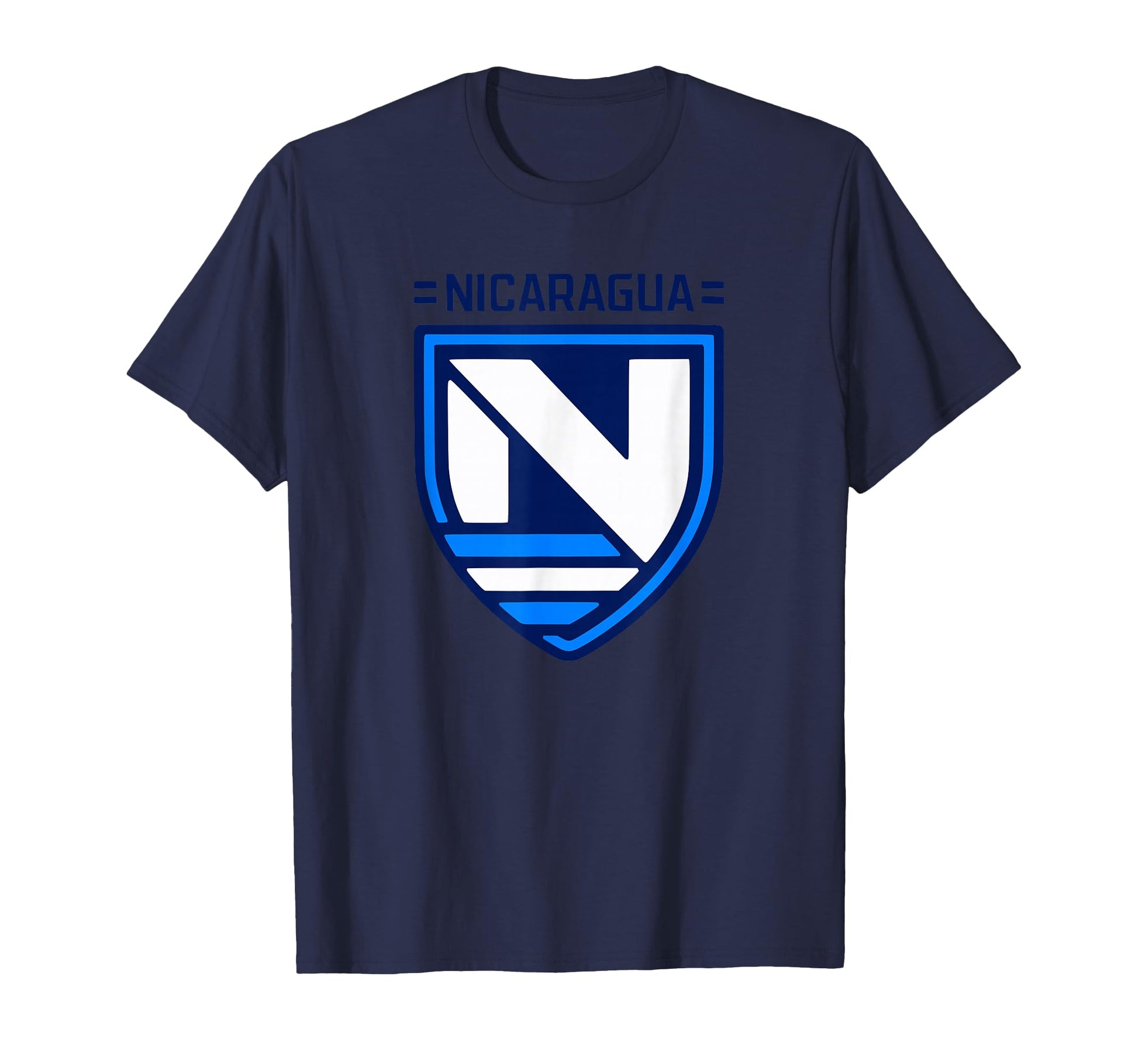 Nicaragua Football Soccer Fanclub T-Shirt - Minimalist Print Men Women - T-Shirt, Sweatshirt, Hoodie