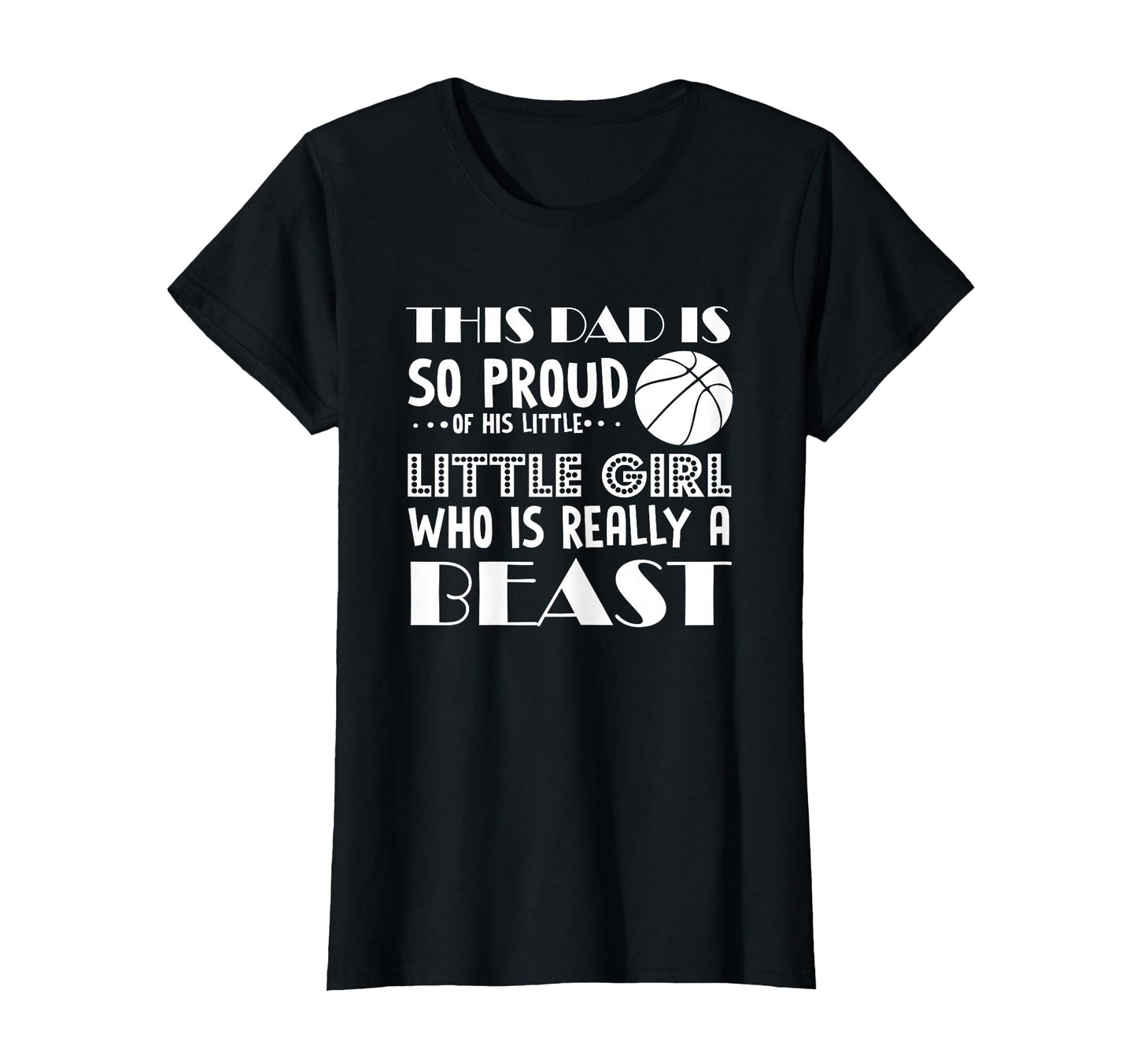 Basketball This Dad Is So Proud His T-Shirt - Graphic Print for Adults - T-Shirt, Sweatshirt, Hoodie