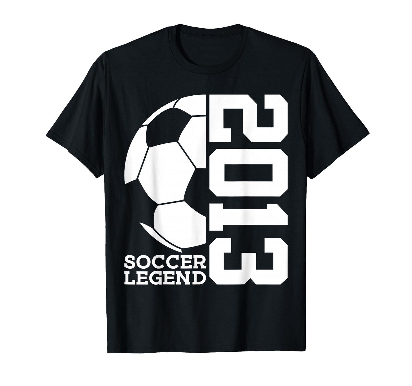 Soccer Legend 2013 13Th Birthday Soccer T-Shirt - Minimalist Print Unisex - T-Shirt, Sweatshirt, Hoodie