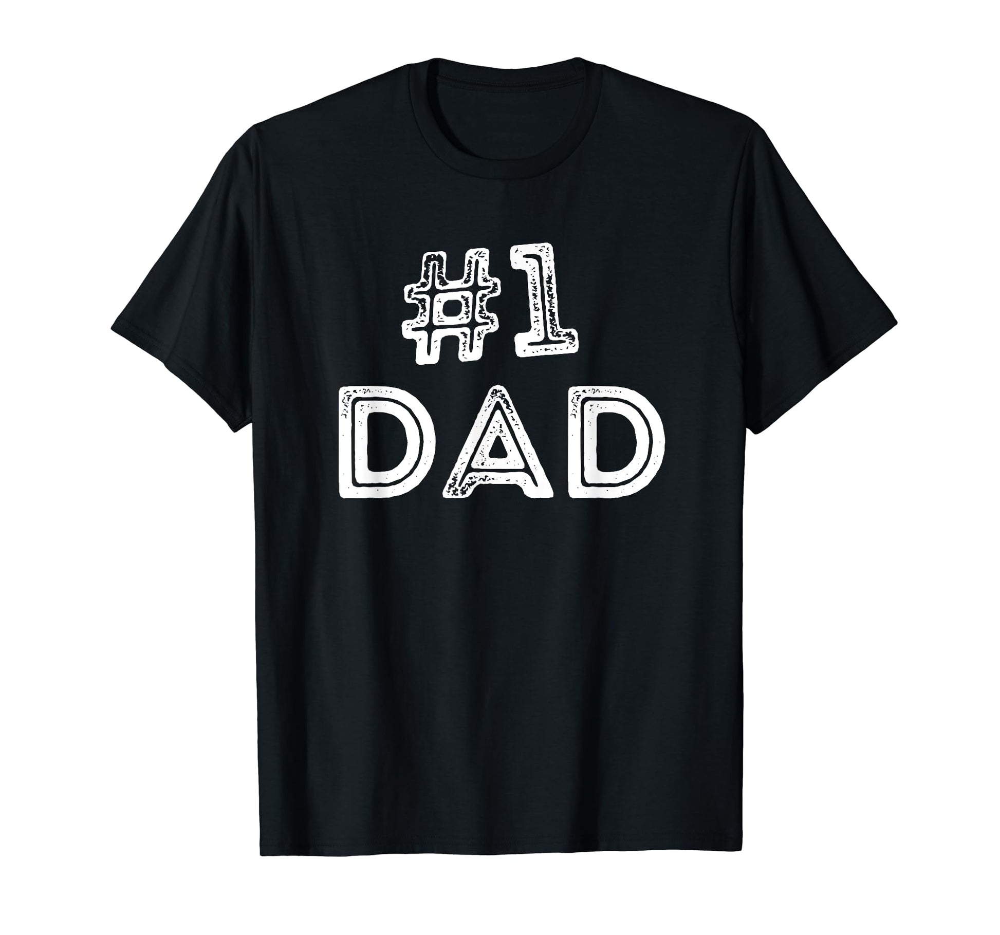 Number One Fathers Day Number One Dad T-Shirt - Minimalist Print Unisex - T-Shirt, Sweatshirt, Hoodie