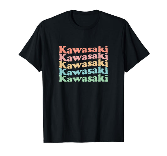 70S Japan Hippie City Kawasaki T-Shirt - Custom Art Print Men Women - T-Shirt, Sweatshirt, Hoodie