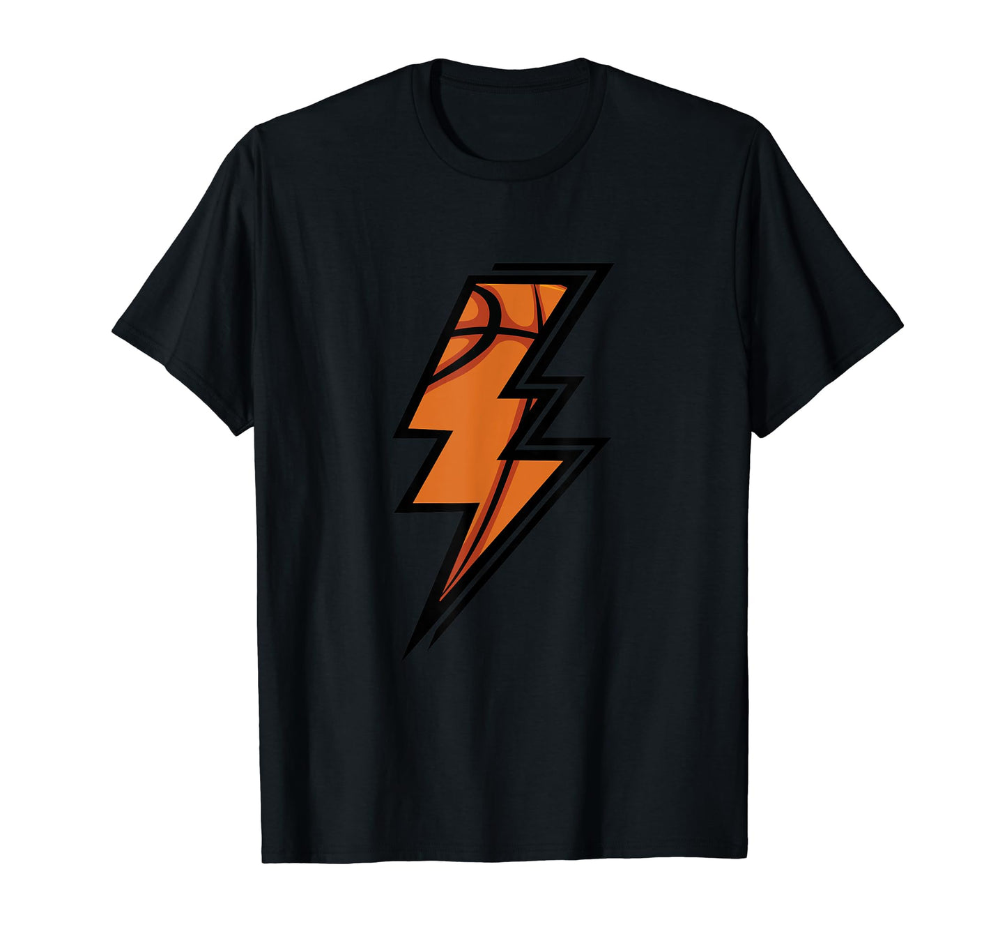 Basketball Lightning Basketball T-Shirt - Casual Everyday Wear for Adults - T-Shirt, Sweatshirt, Hoodie