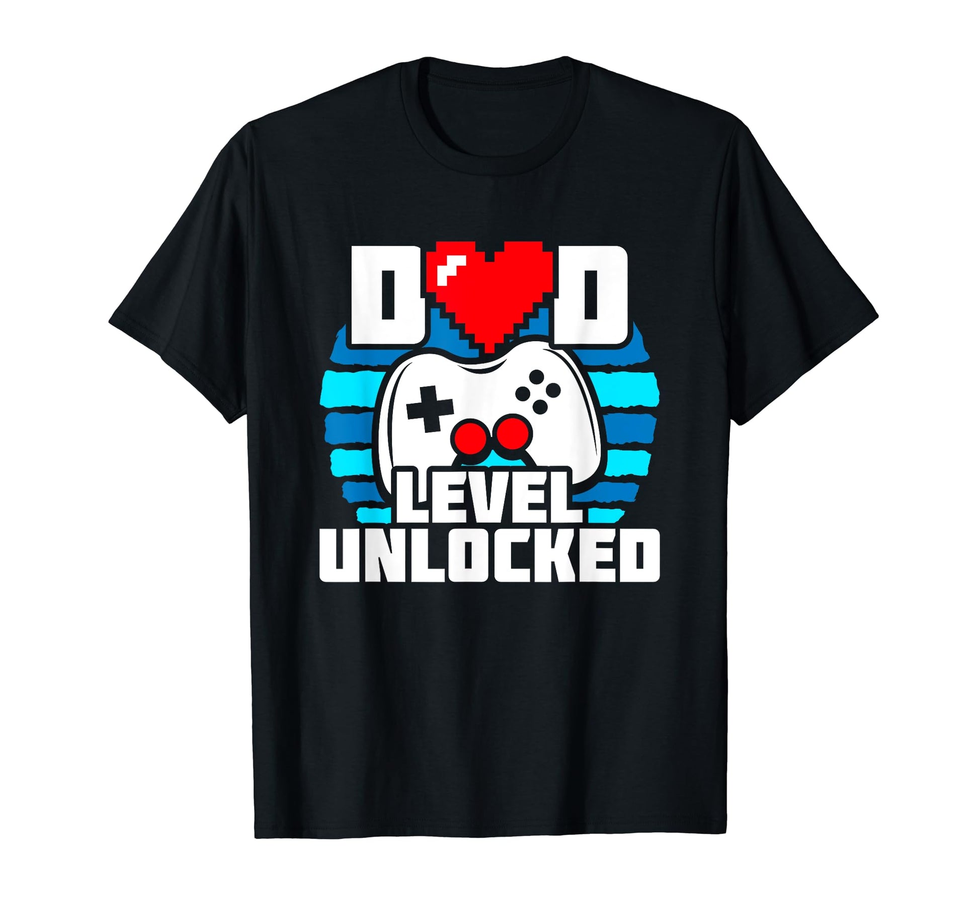 Announcement Gamer Dad New Dad Level T-Shirt - Unique Graphic for Adults - T-Shirt, Sweatshirt, Hoodie