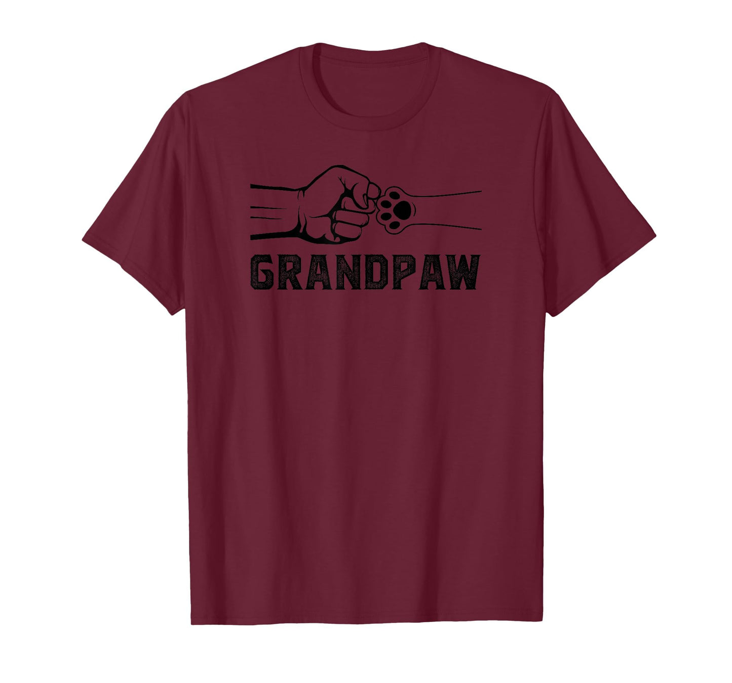Grandpaw Grandpa Dog Grandpaw T-Shirt - Custom Art Print Unisex - T-Shirt, Sweatshirt, Hoodie