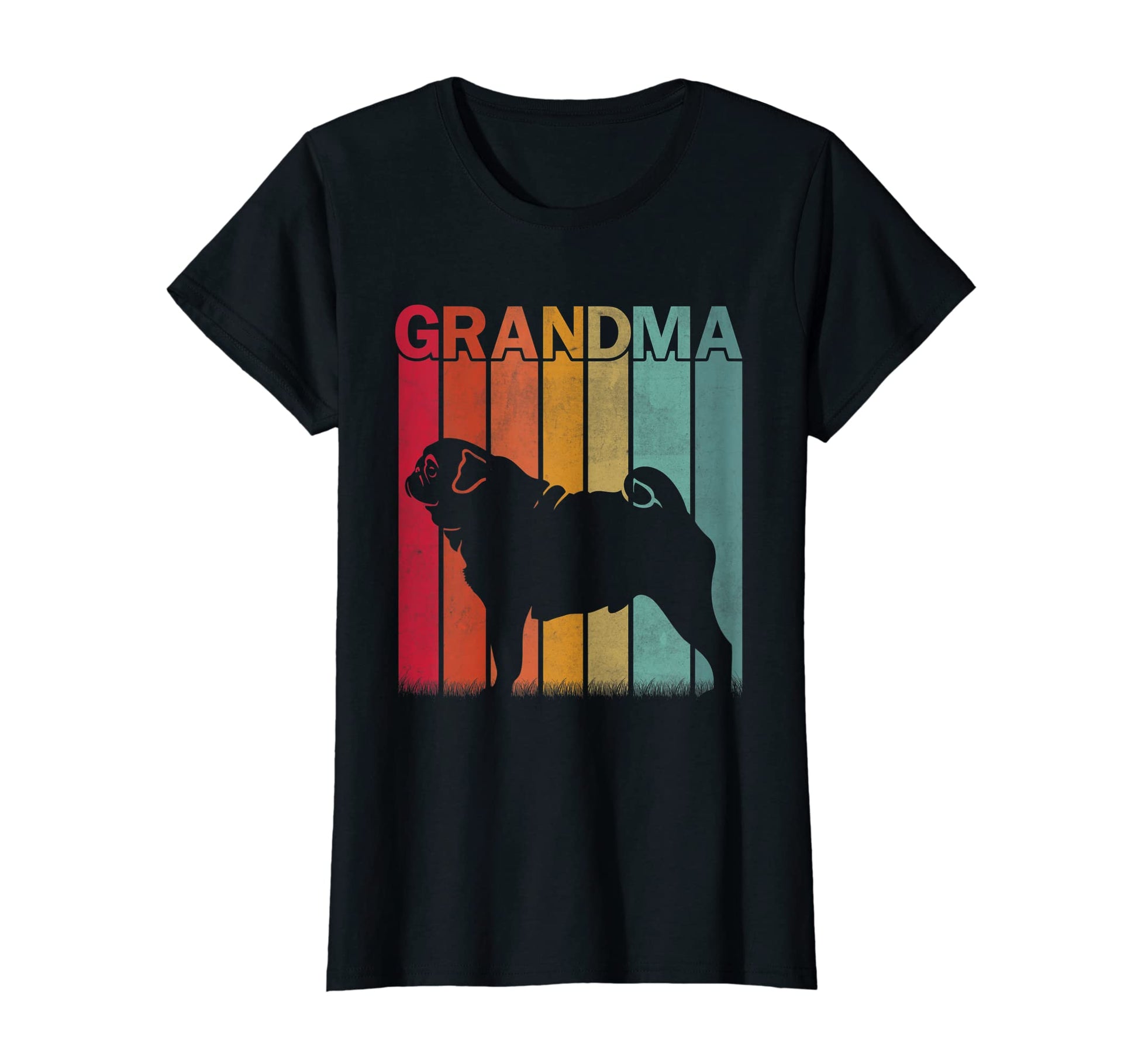 Womens Distressed Pug Dog Mothers Day T-Shirt - Streetwear Style Unisex - T-Shirt, Sweatshirt, Hoodie