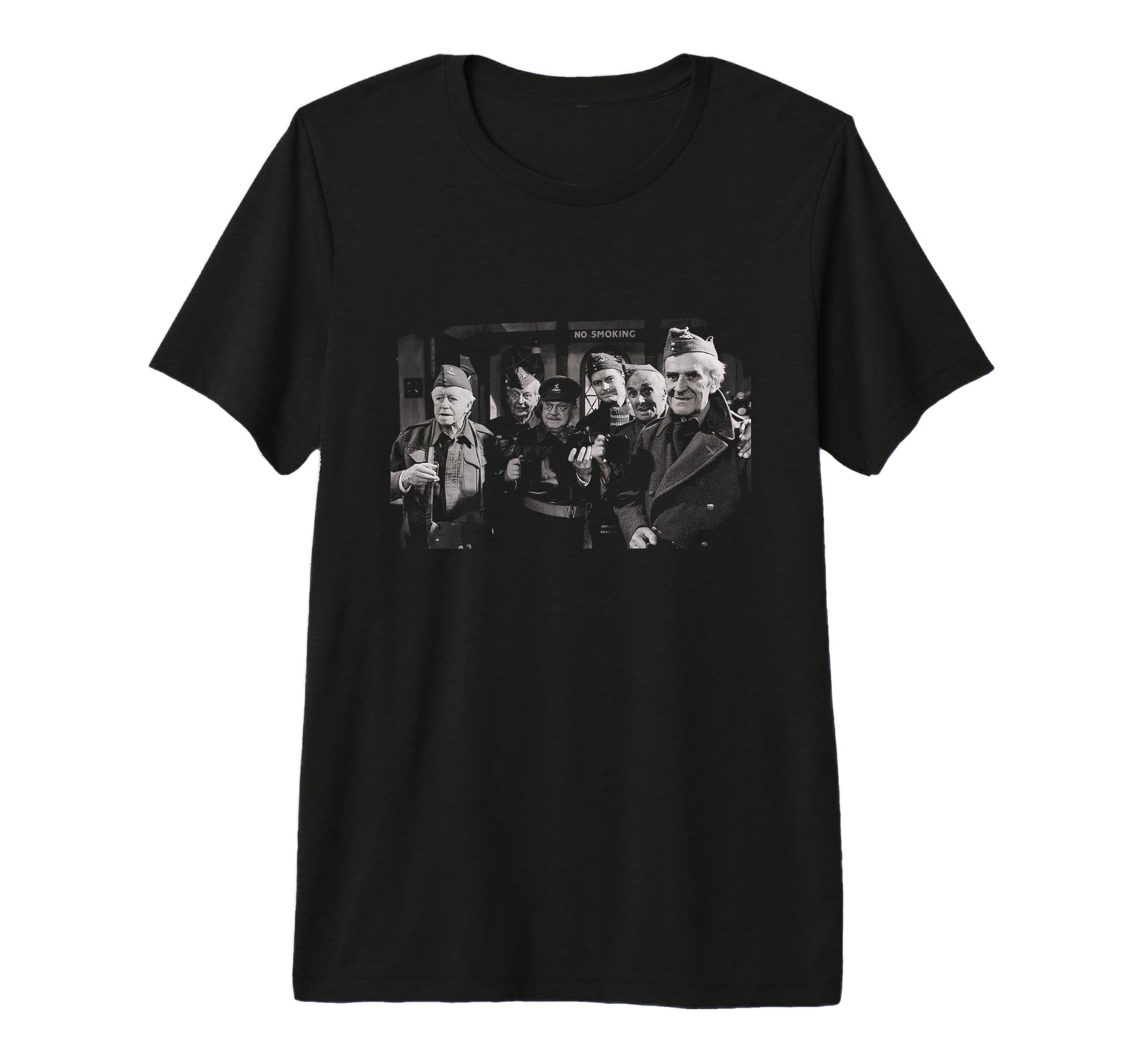 Dads Army Tv Series Cast Photo Final T-Shirt - Trendy Graphic Unisex - T-Shirt, Sweatshirt, Hoodie