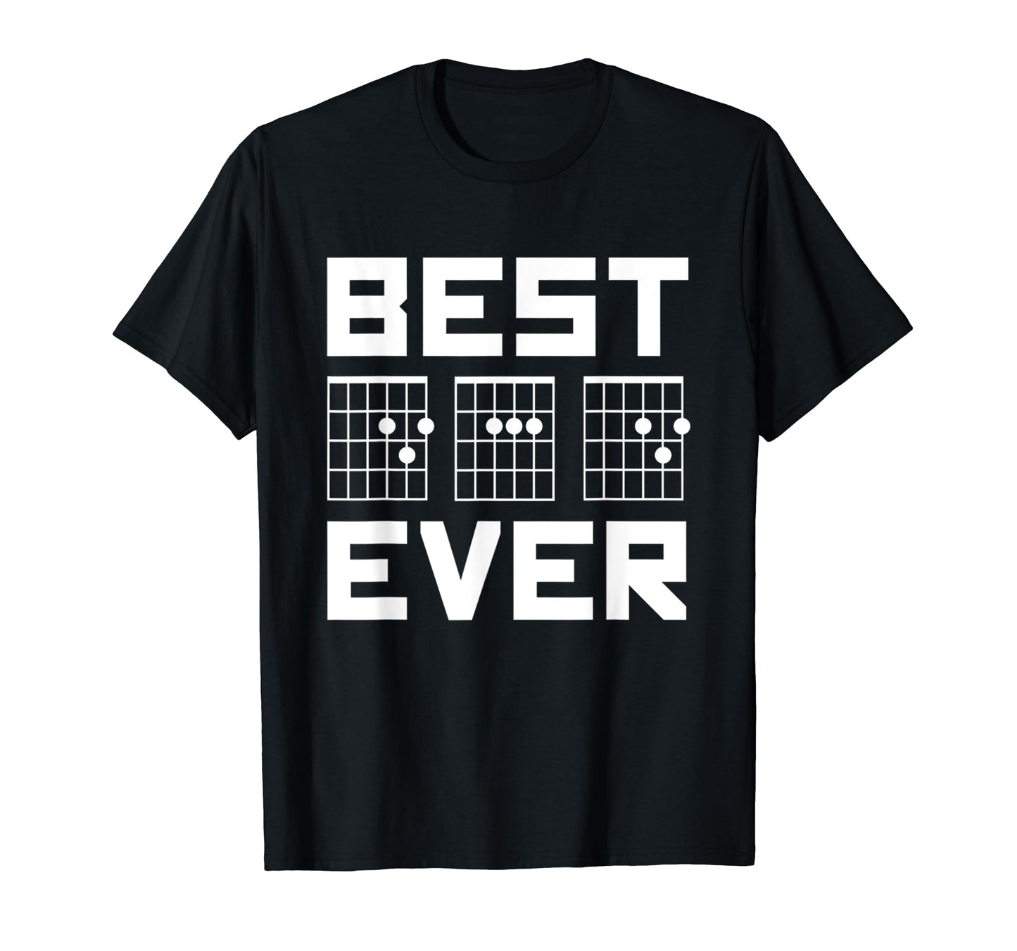 Best Dad Ever Guitar Chords Musician T-Shirt - Aesthetic Graphic Unisex - T-Shirt, Sweatshirt, Hoodie