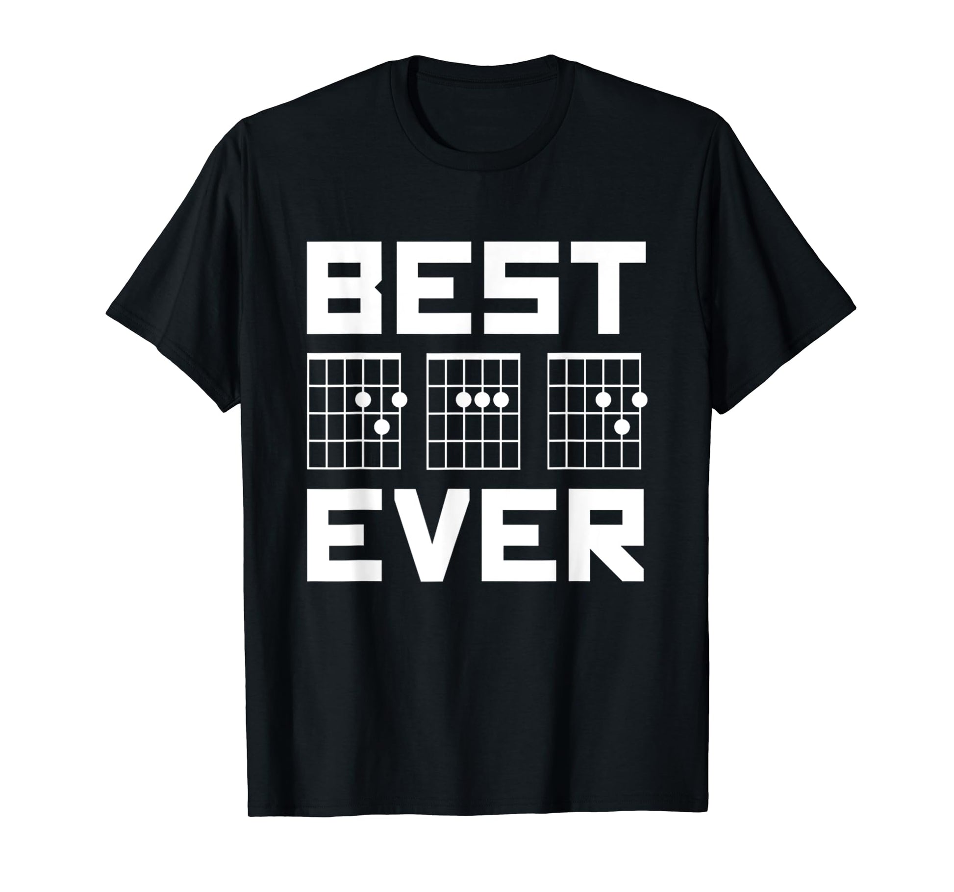 Best Dad Ever Guitar Chords Musician T-Shirt - Aesthetic Graphic Unisex - T-Shirt, Sweatshirt, Hoodie