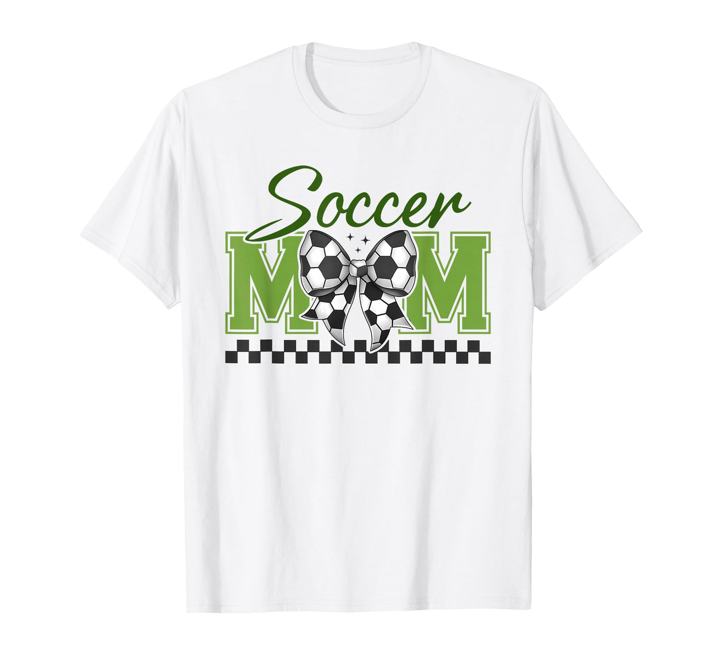 Groovy Soccer Mom Coquette Bow Soccer Mama T-Shirt - Unique Graphic Unisex - T-Shirt, Sweatshirt, Hoodie
