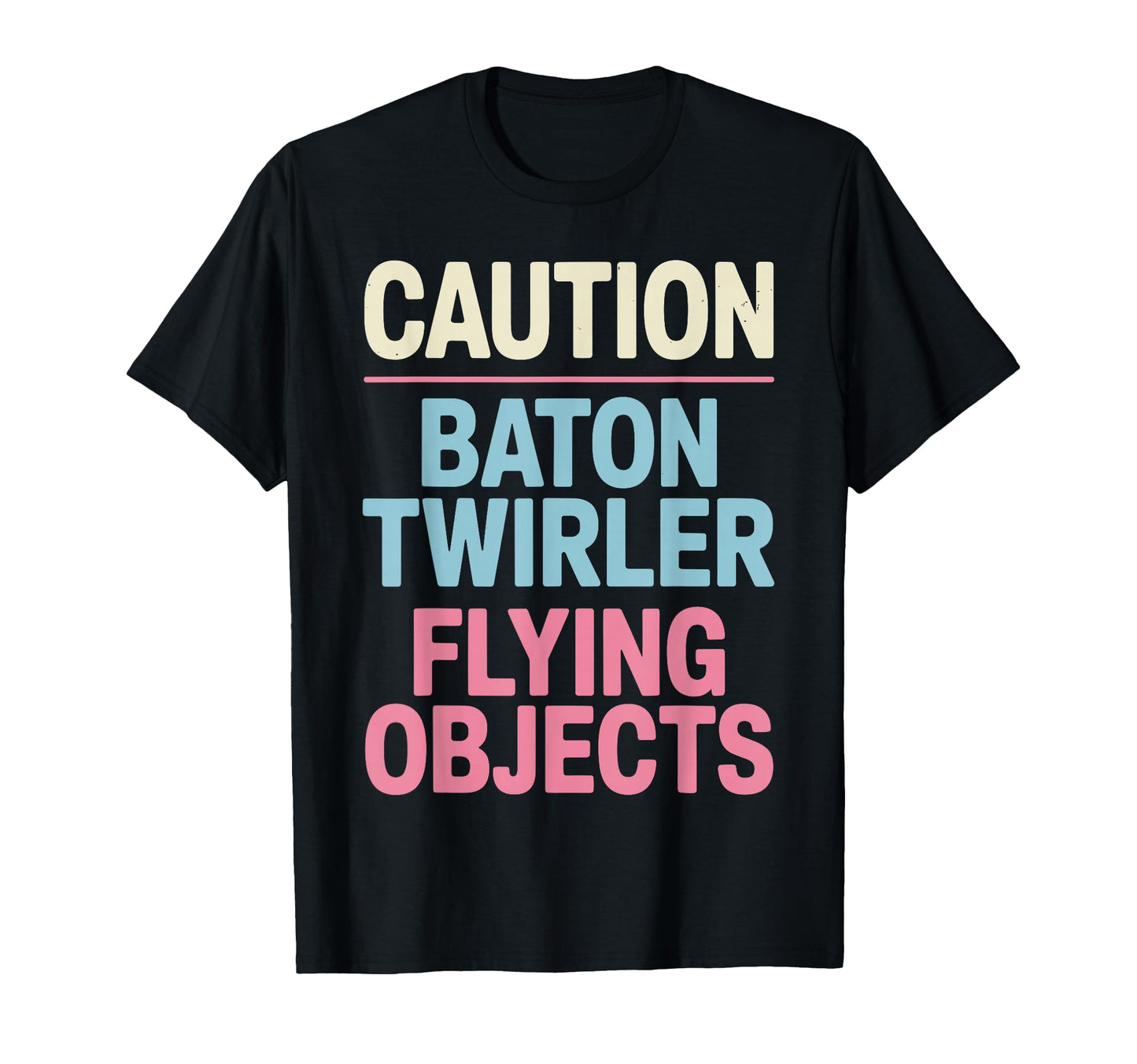 Baton Twirling Art Color Guard Baton Twirler T-Shirt - Graphic Print Unisex - T-Shirt, Sweatshirt, Hoodie