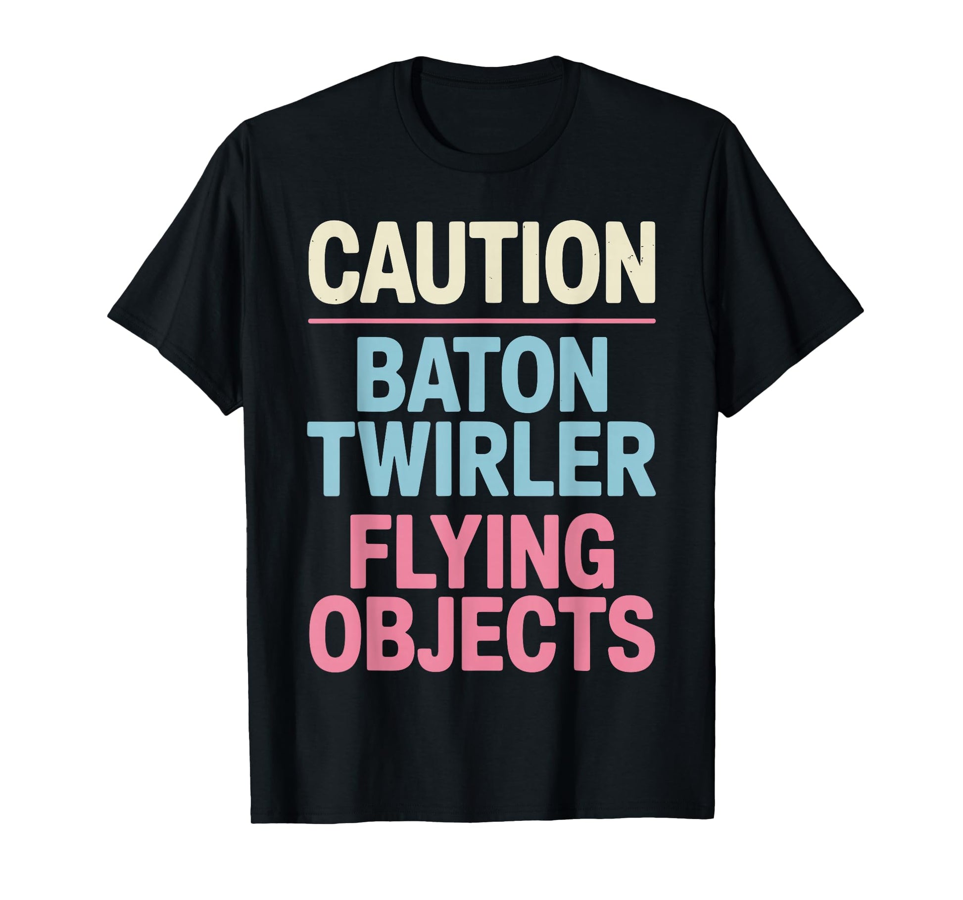Baton Twirling Art Color Guard Baton Twirler T-Shirt - Graphic Print Unisex - T-Shirt, Sweatshirt, Hoodie
