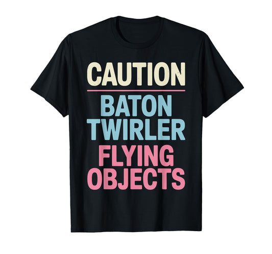 Baton Twirling Art Color Guard Baton Twirler T-Shirt - Graphic Print Unisex - T-Shirt, Sweatshirt, Hoodie