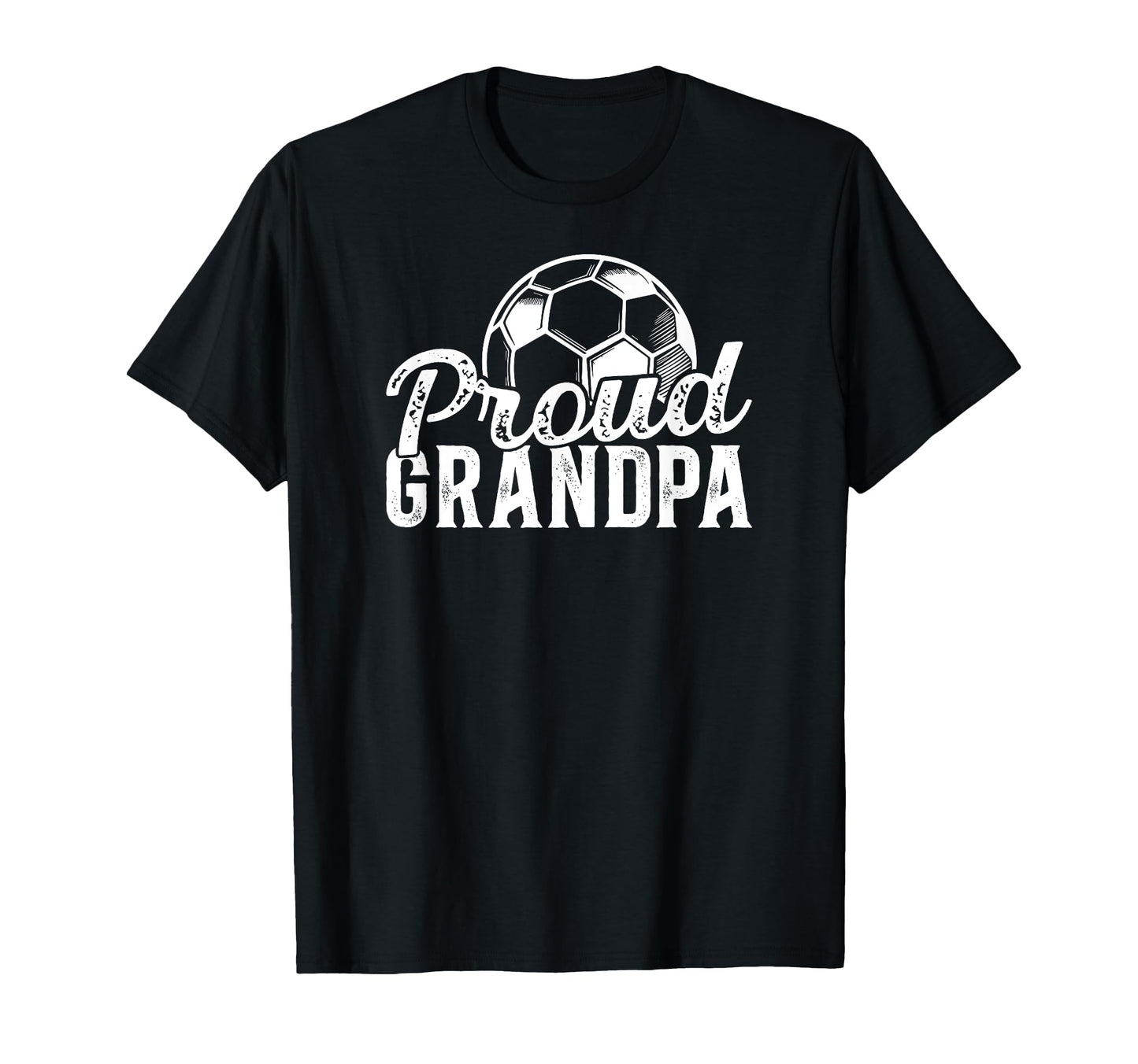 Proud Grandpa Soccer Player Grandfather T-Shirt - Trendy Graphic Unisex - T-Shirt, Sweatshirt, Hoodie