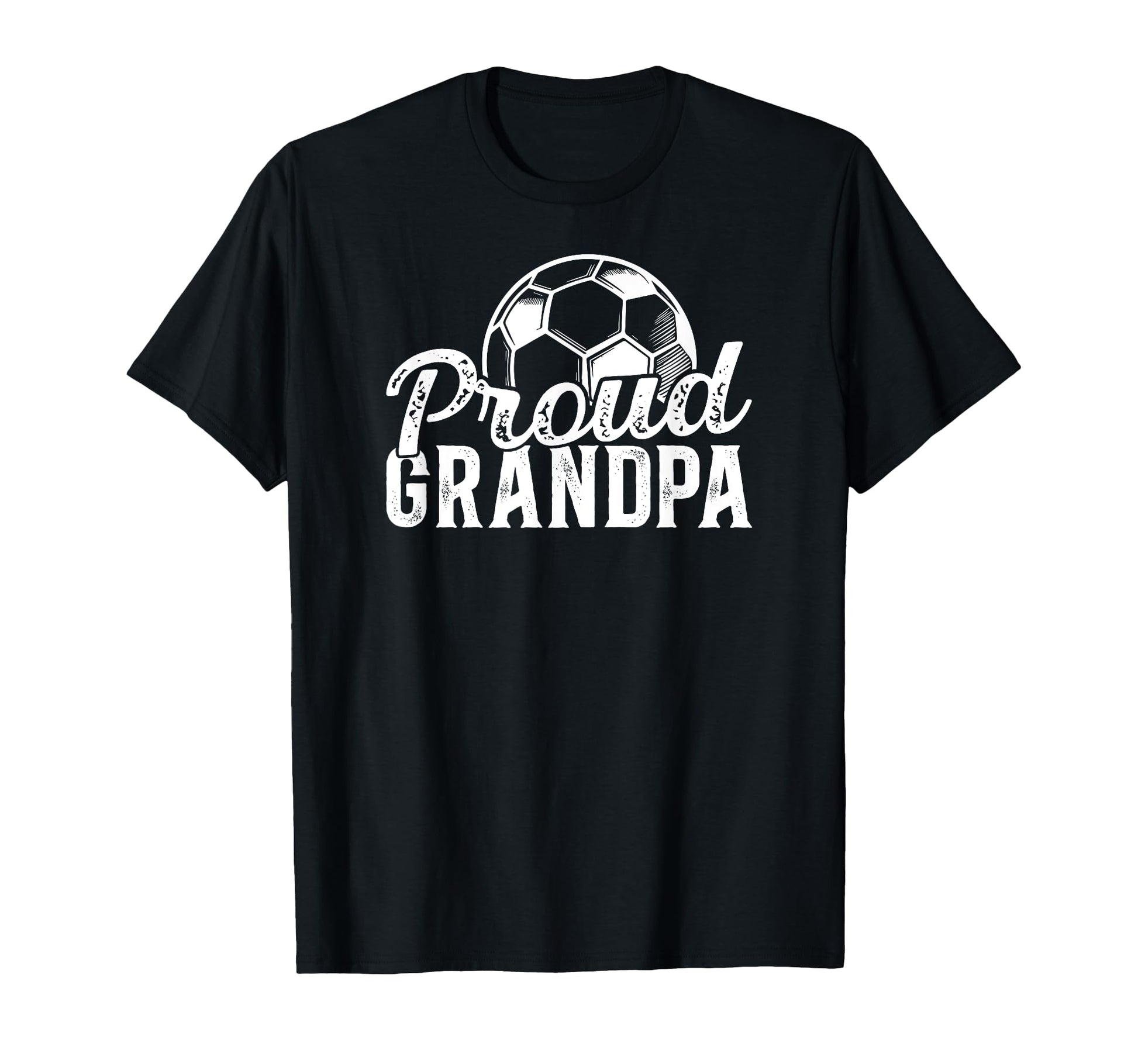 Proud Grandpa Soccer Player Grandfather T-Shirt - Trendy Graphic Unisex - T-Shirt, Sweatshirt, Hoodie