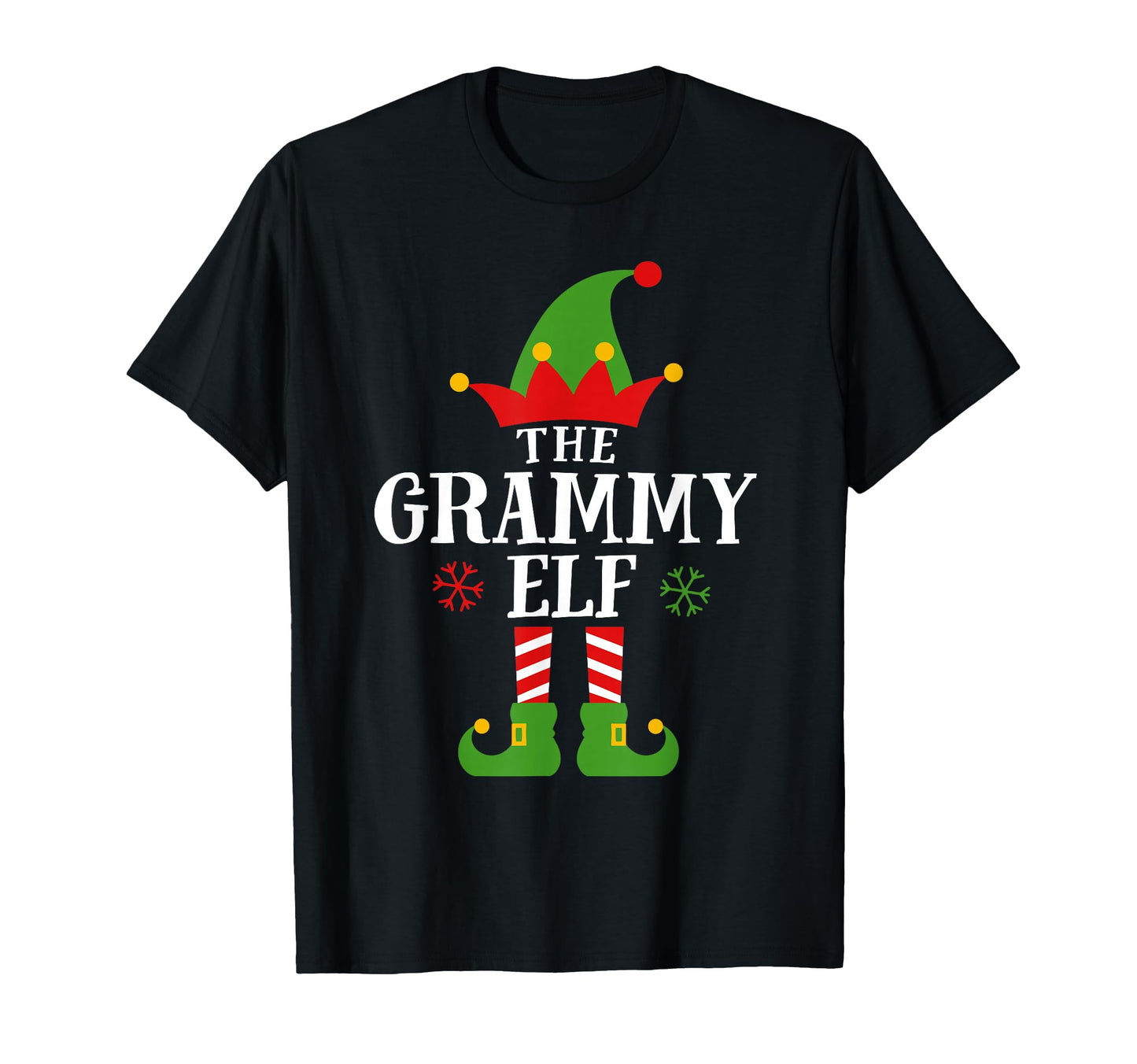 Grammy Elf Funny Matching Family Pajama T-Shirt - Graphic Print Men Women - T-Shirt, Sweatshirt, Hoodie