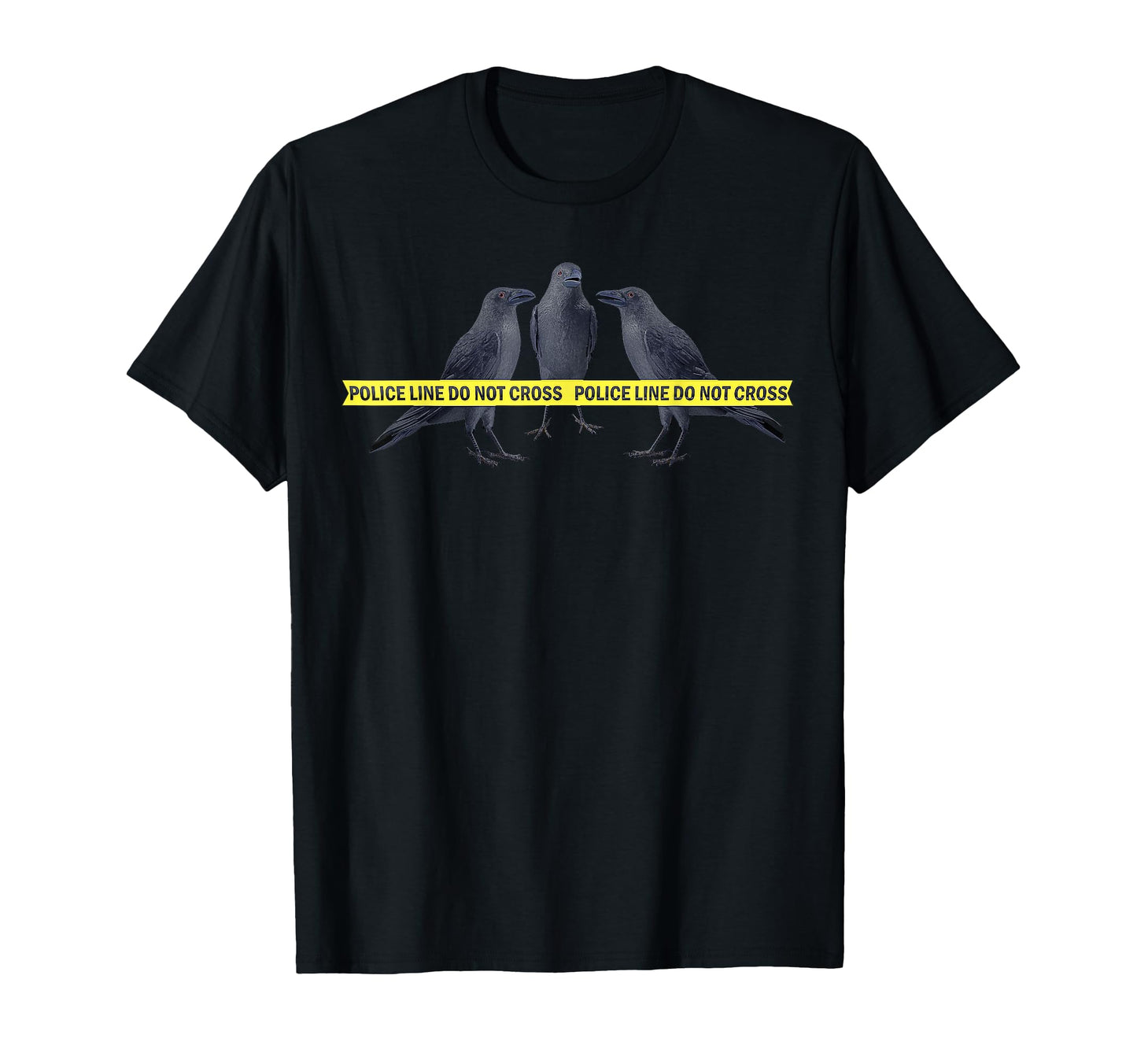 Murder Crows Raven Edgar Allen Poe T-Shirt - Unique Graphic Men Women - T-Shirt, Sweatshirt, Hoodie
