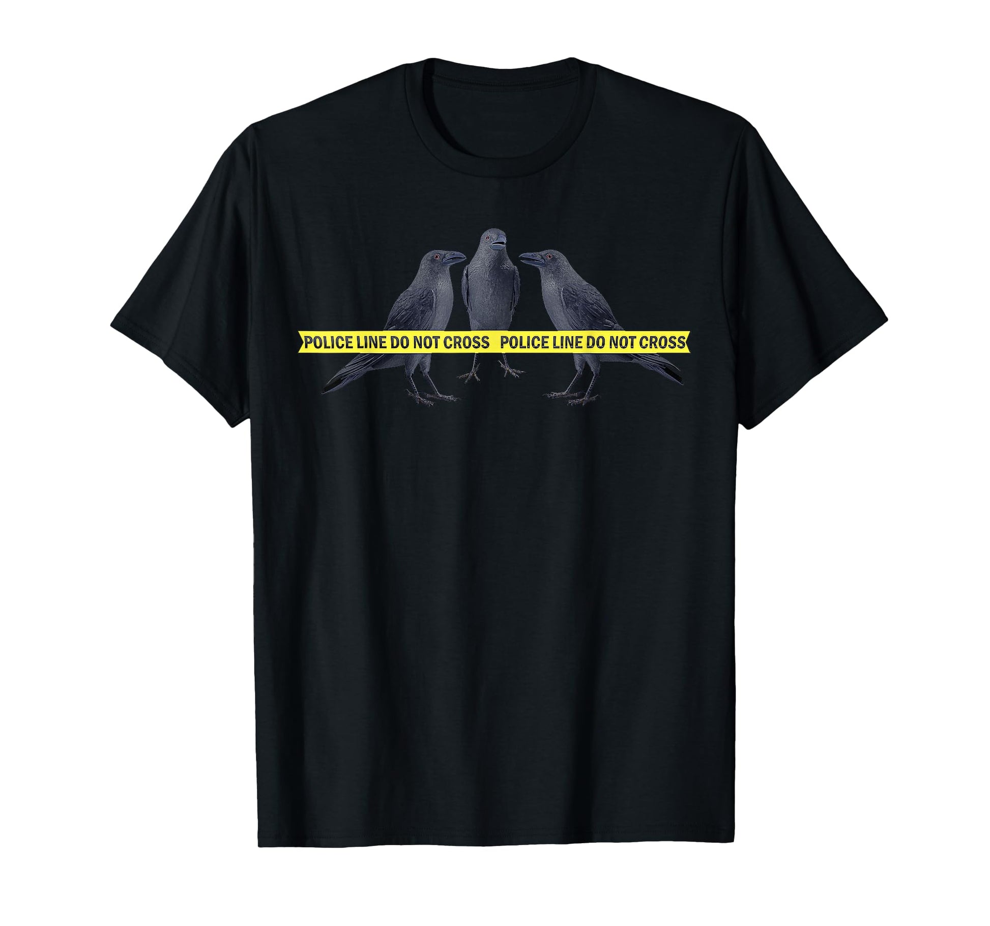Murder Crows Raven Edgar Allen Poe T-Shirt - Unique Graphic Men Women - T-Shirt, Sweatshirt, Hoodie