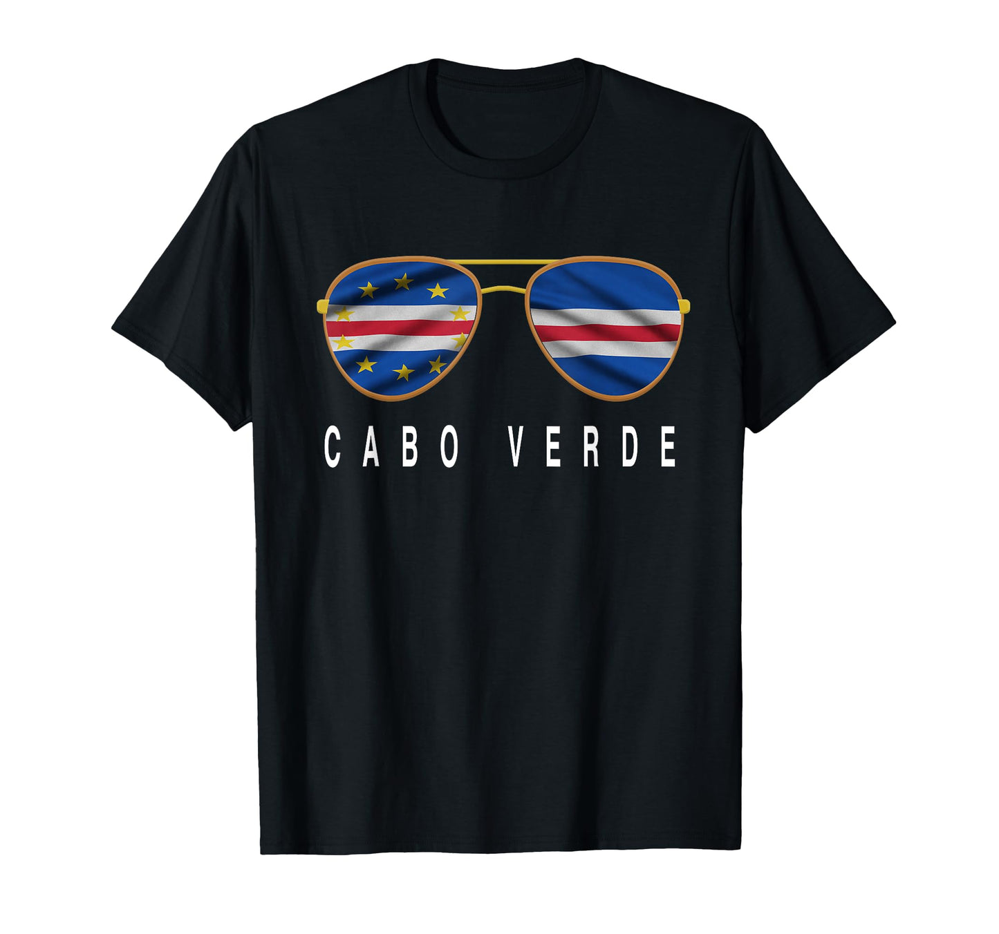 Cabo Verde Flag Cabo Verdean Cabo T-Shirt - Fun Novelty Design Men Women - T-Shirt, Sweatshirt, Hoodie