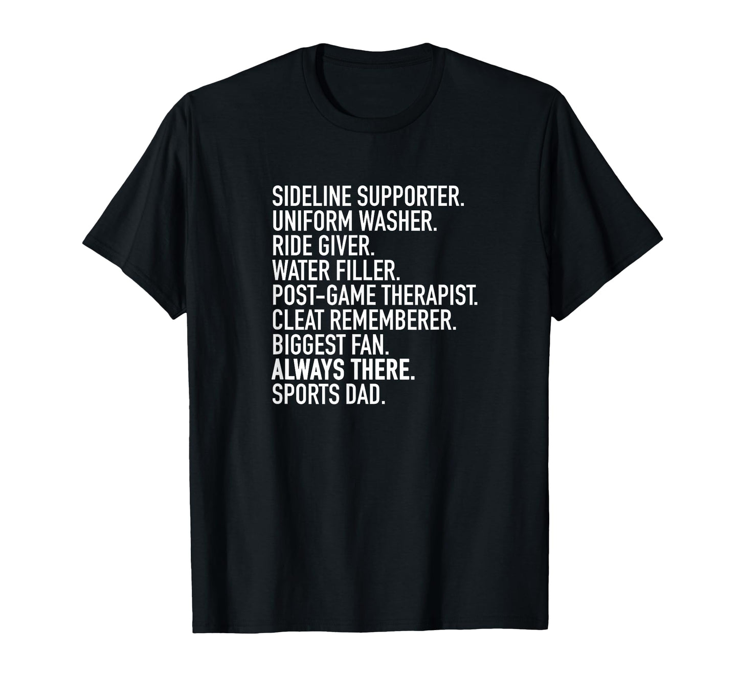 Sideline Support Therapist Cleats T-Shirt - Custom Art Print for Adults - T-Shirt, Sweatshirt, Hoodie