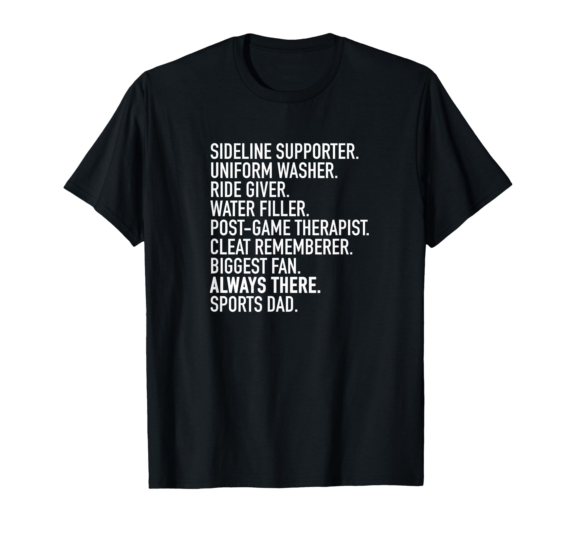 Sideline Support Therapist Cleats T-Shirt - Custom Art Print for Adults - T-Shirt, Sweatshirt, Hoodie