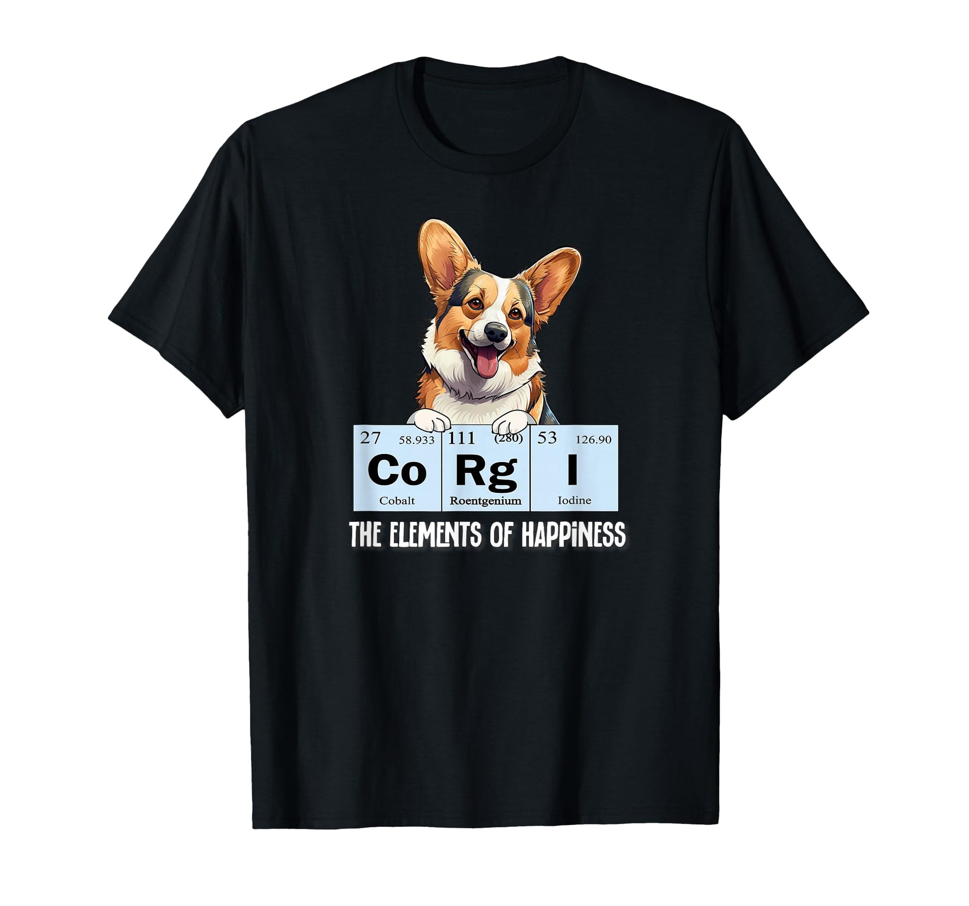 Womens Funny Elements Happiness Red T-Shirt - Unique Graphic Unisex - T-Shirt, Sweatshirt, Hoodie