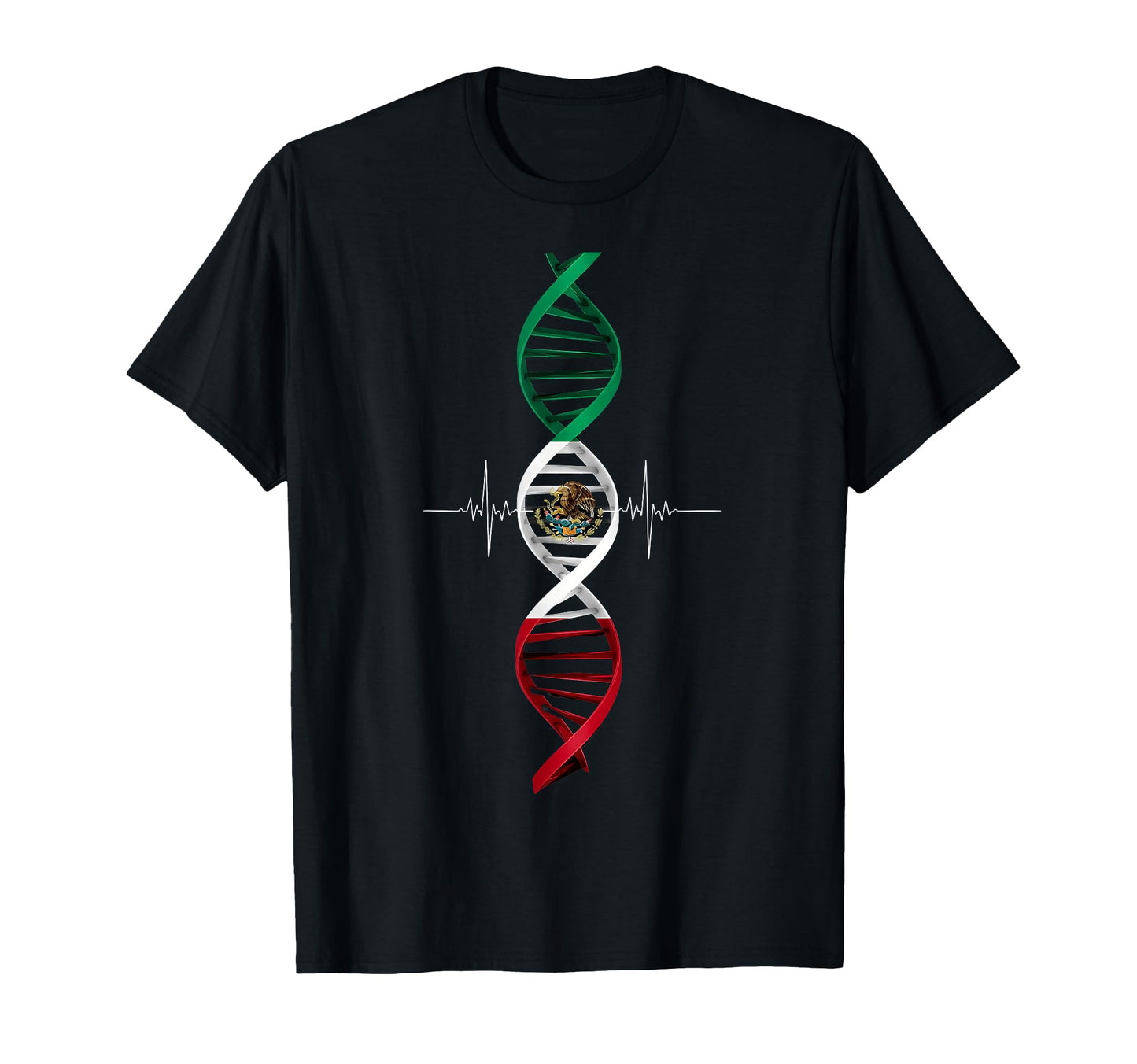 Mexico Flag Mexican Pride T-Shirt - Casual Everyday Wear for Adults - T-Shirt, Sweatshirt, Hoodie