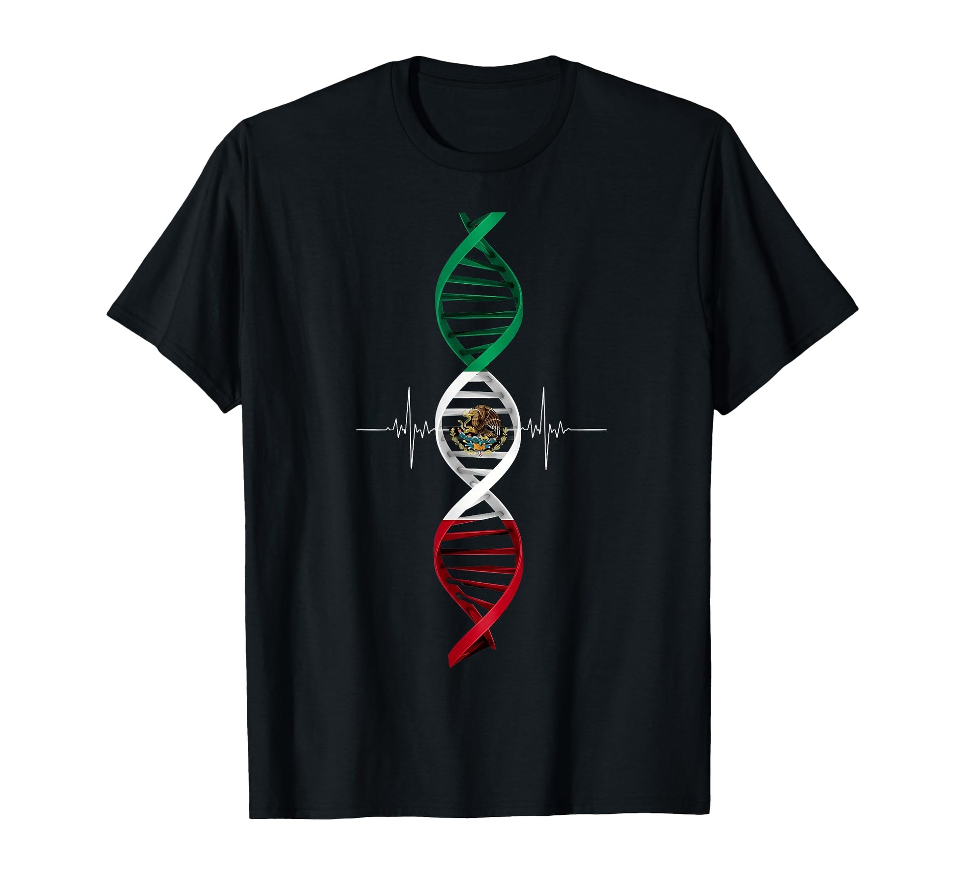Mexico Flag Mexican Pride T-Shirt - Casual Everyday Wear for Adults - T-Shirt, Sweatshirt, Hoodie