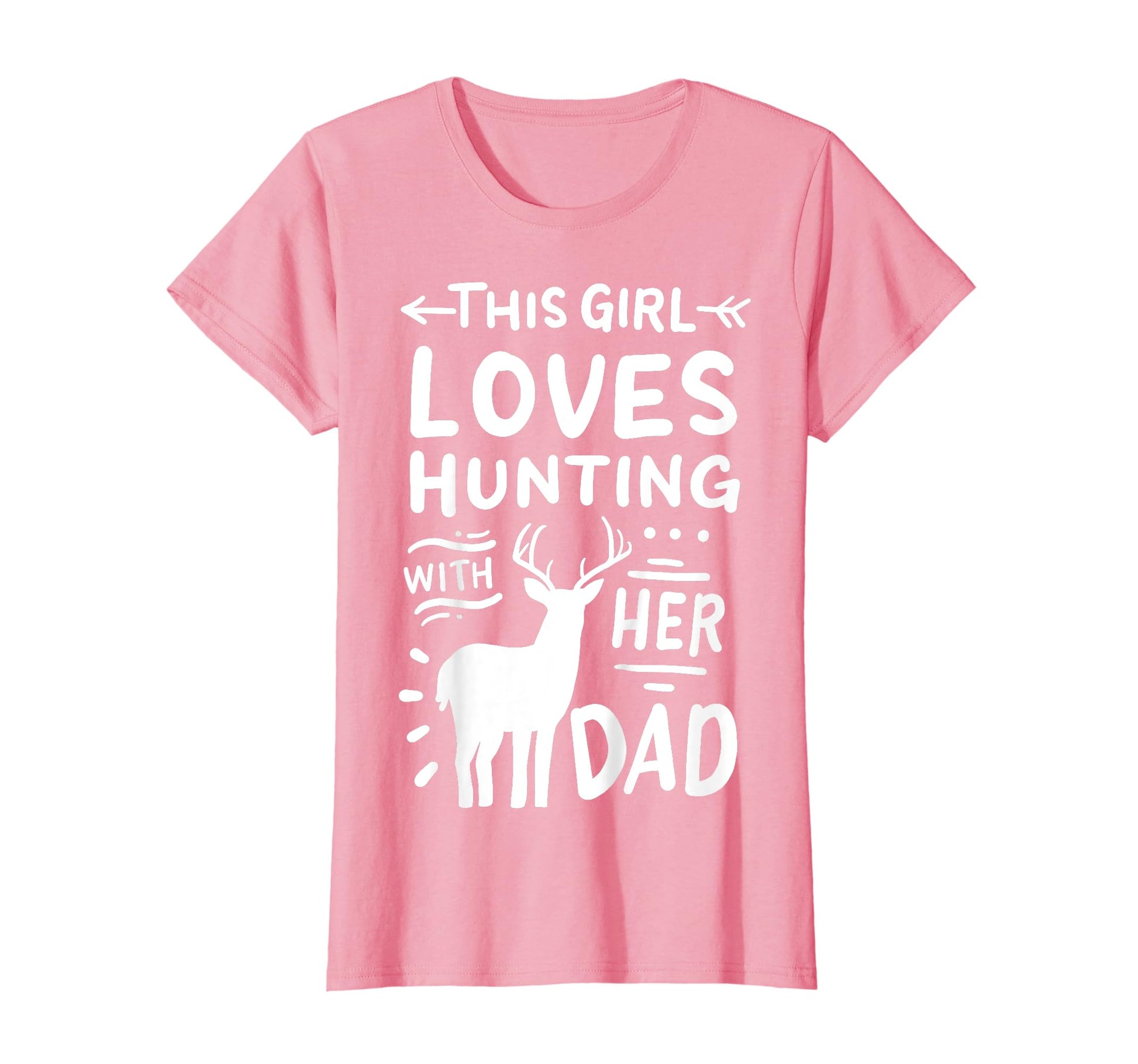 Hunting Gift Dad And Daughter T-Shirt - Minimalist Print for Adults - T-Shirt, Sweatshirt, Hoodie