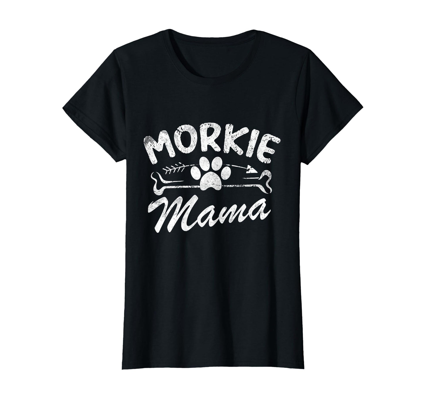 Morkie Mama Best Dog Lover Owner Mom T-Shirt - Minimalist Print Unisex - T-Shirt, Sweatshirt, Hoodie