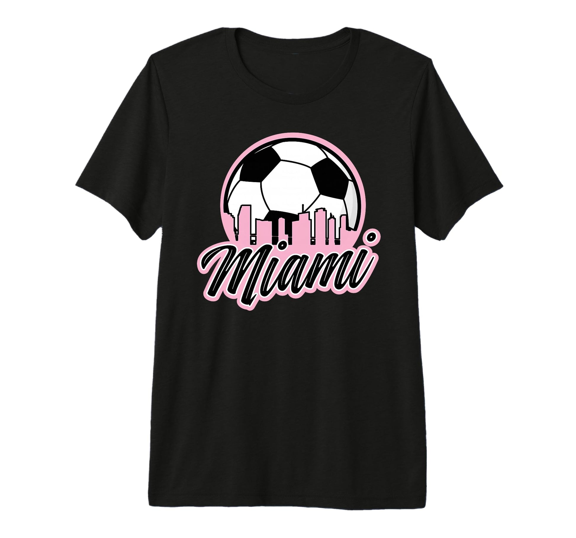 Miami Leo Soccer Fans Related T-Shirt - Fun Novelty Design Men Women - T-Shirt, Sweatshirt, Hoodie