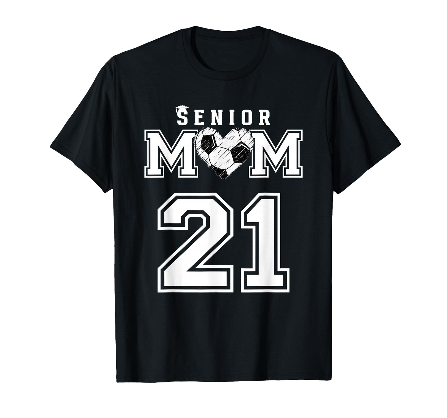 Proud Senior Soccer Mom Custom T-Shirt - Casual Everyday Wear Unisex - T-Shirt, Sweatshirt, Hoodie