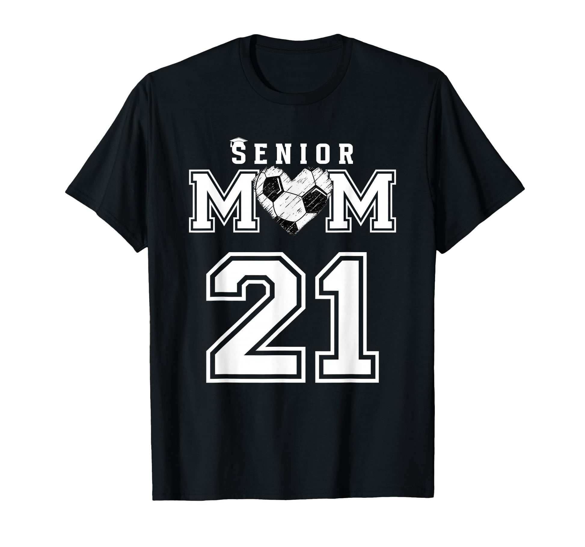 Proud Senior Soccer Mom Custom T-Shirt - Casual Everyday Wear Unisex - T-Shirt, Sweatshirt, Hoodie