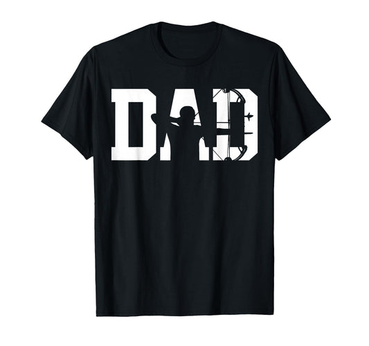 Archery Bow Hunting Dad Fathers Day T-Shirt - Graphic Print Unisex - T-Shirt, Sweatshirt, Hoodie