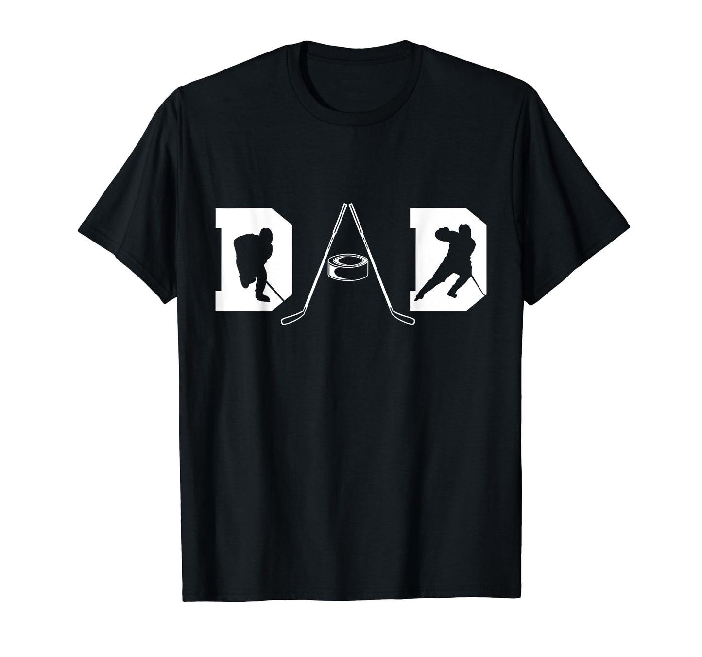 Ice Hockey Dad Player Coach Winter T-Shirt - Unique Graphic for Adults - T-Shirt, Sweatshirt, Hoodie