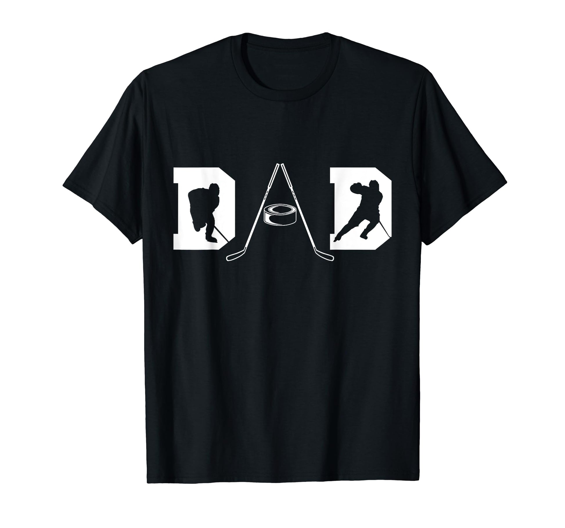 Ice Hockey Dad Player Coach Winter T-Shirt - Unique Graphic for Adults - T-Shirt, Sweatshirt, Hoodie