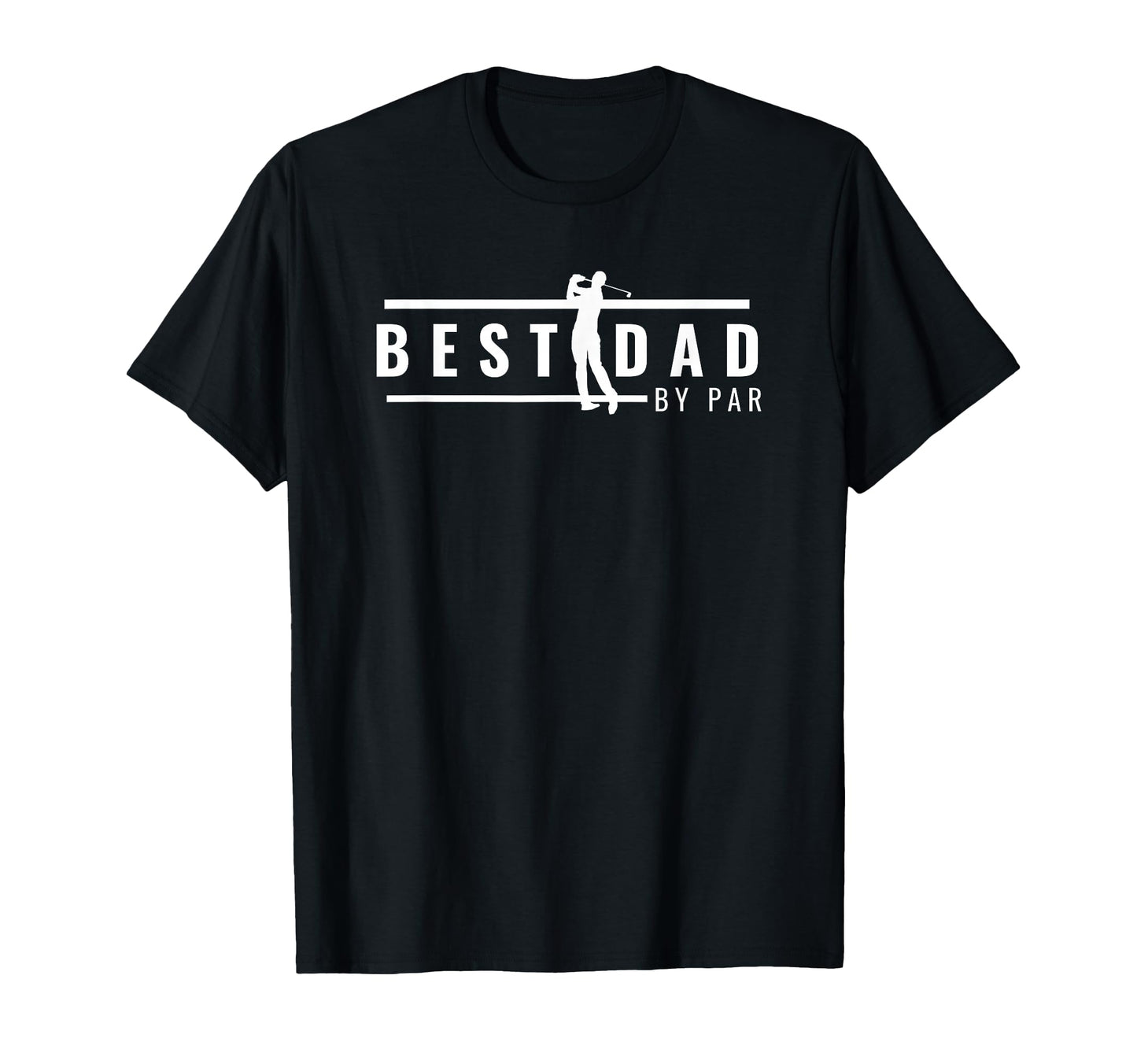 Mens Best Dad Par Funny Gift Golf Lovers T-Shirt - Graphic Print for Adults - T-Shirt, Sweatshirt, Hoodie