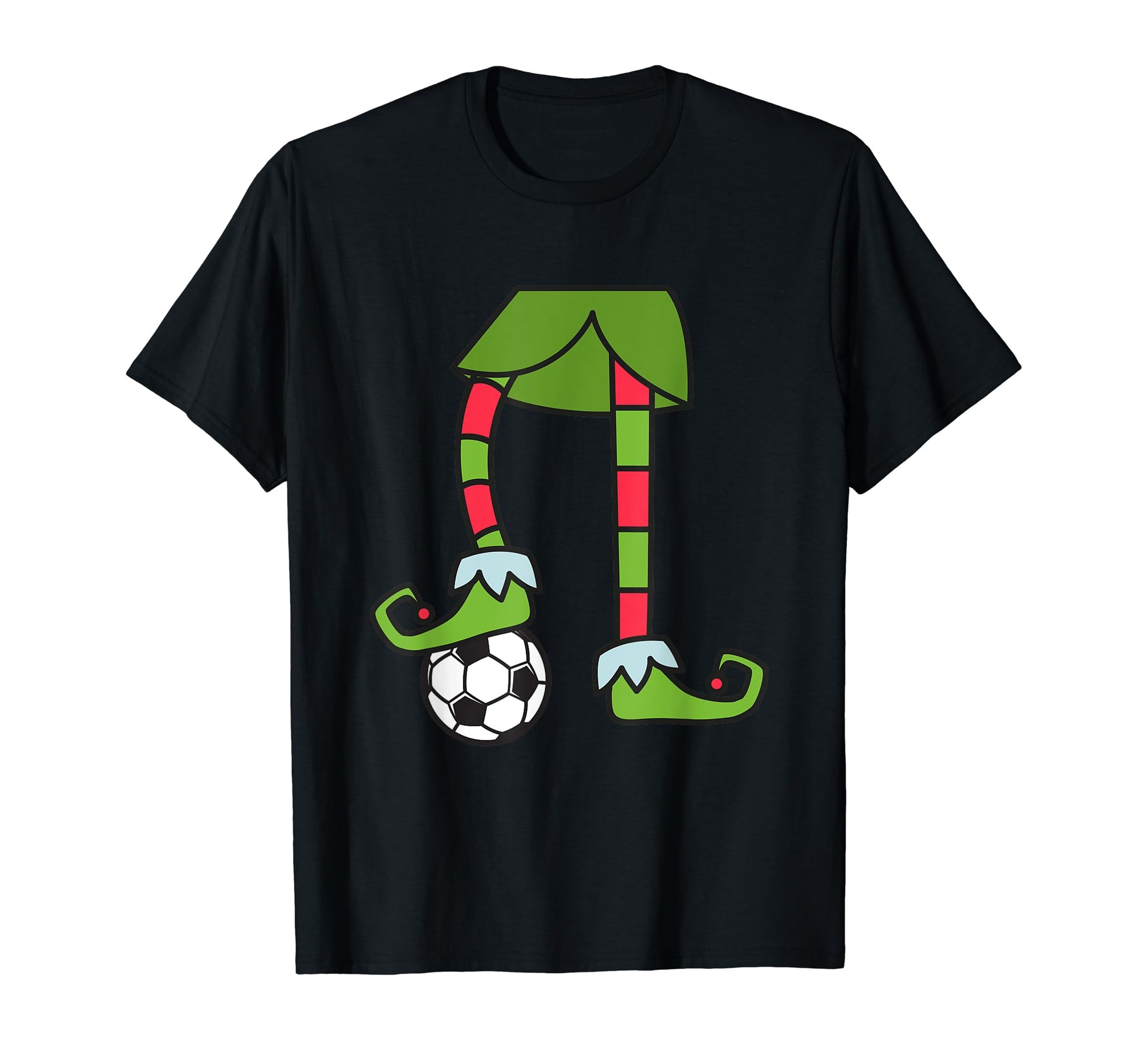 Soccer Soccer Elf T-Shirt - Unique Graphic for Adults - T-Shirt, Sweatshirt, Hoodie