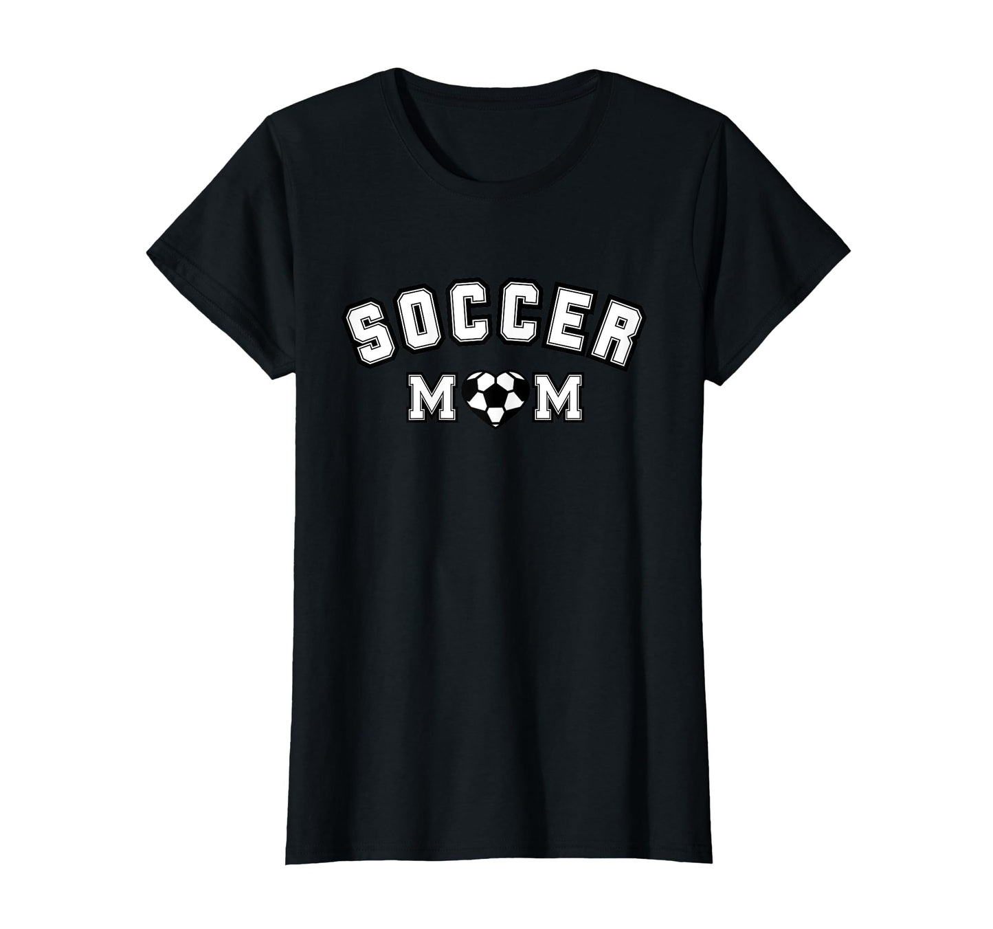 Soccer Mom Heart Ball Mothers Day Gift T-Shirt - Minimalist Print Men Women - T-Shirt, Sweatshirt, Hoodie