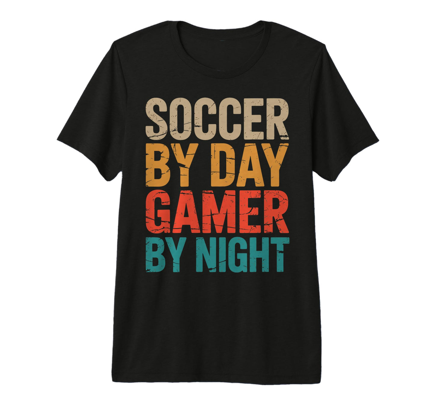 Soccer Day Gamer Night Video Game Soccer T-Shirt - Trendy Graphic Unisex - T-Shirt, Sweatshirt, Hoodie