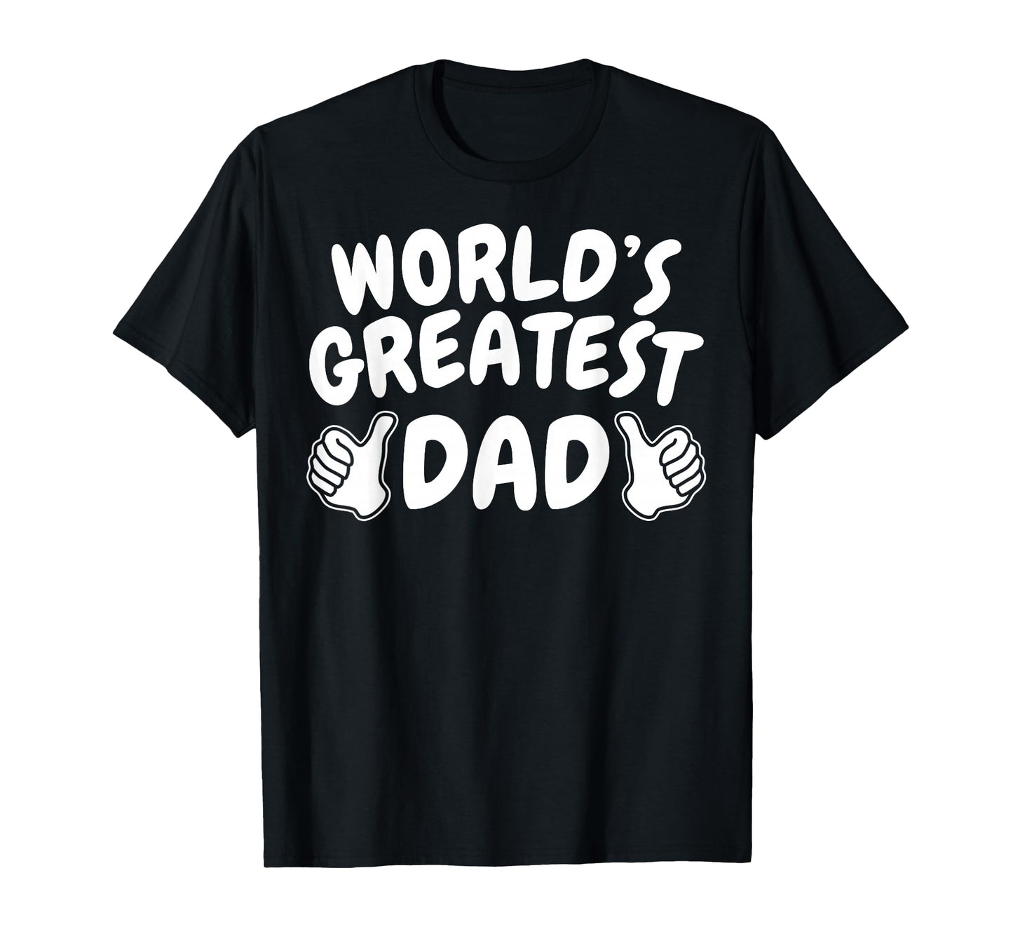 1 Dad Number 1 Dad Worlds Greatest Dad T-Shirt - Minimalist Print Men Women - T-Shirt, Sweatshirt, Hoodie